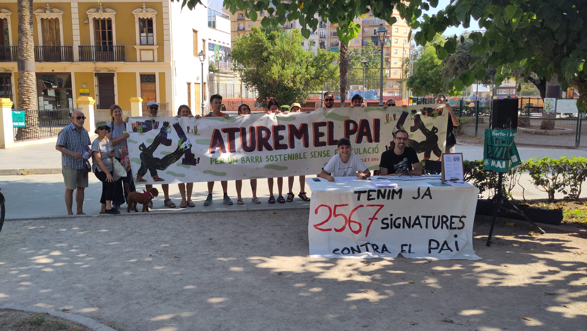 Roda de Premsa de cuidem Benimaclet per explicar les al·legacions al PAI