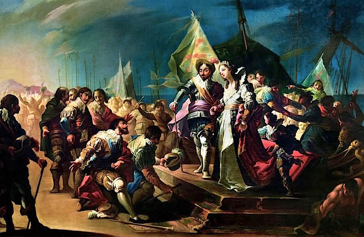 'Arribada dels virreis a València'