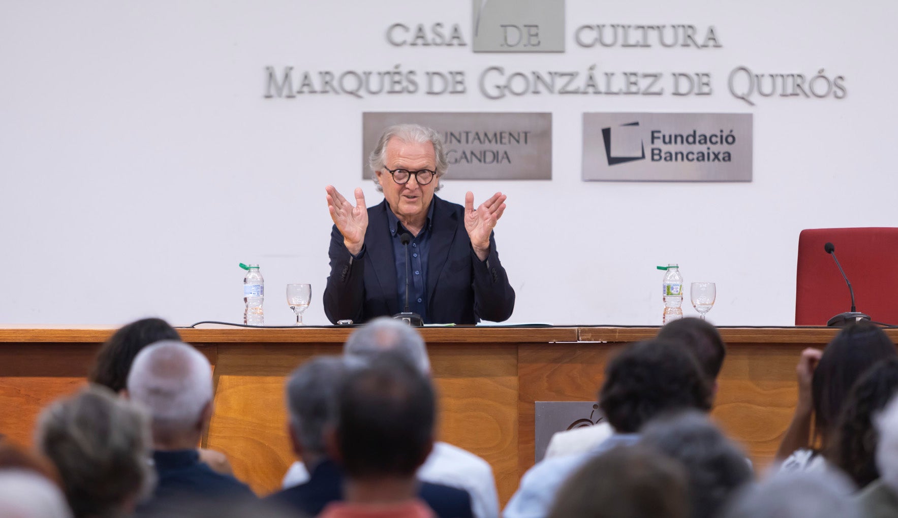 El catedràtic de la UV Joan Romero inaugura la 42a Universitat d'Estiu de Gandia | Àlex Oltra