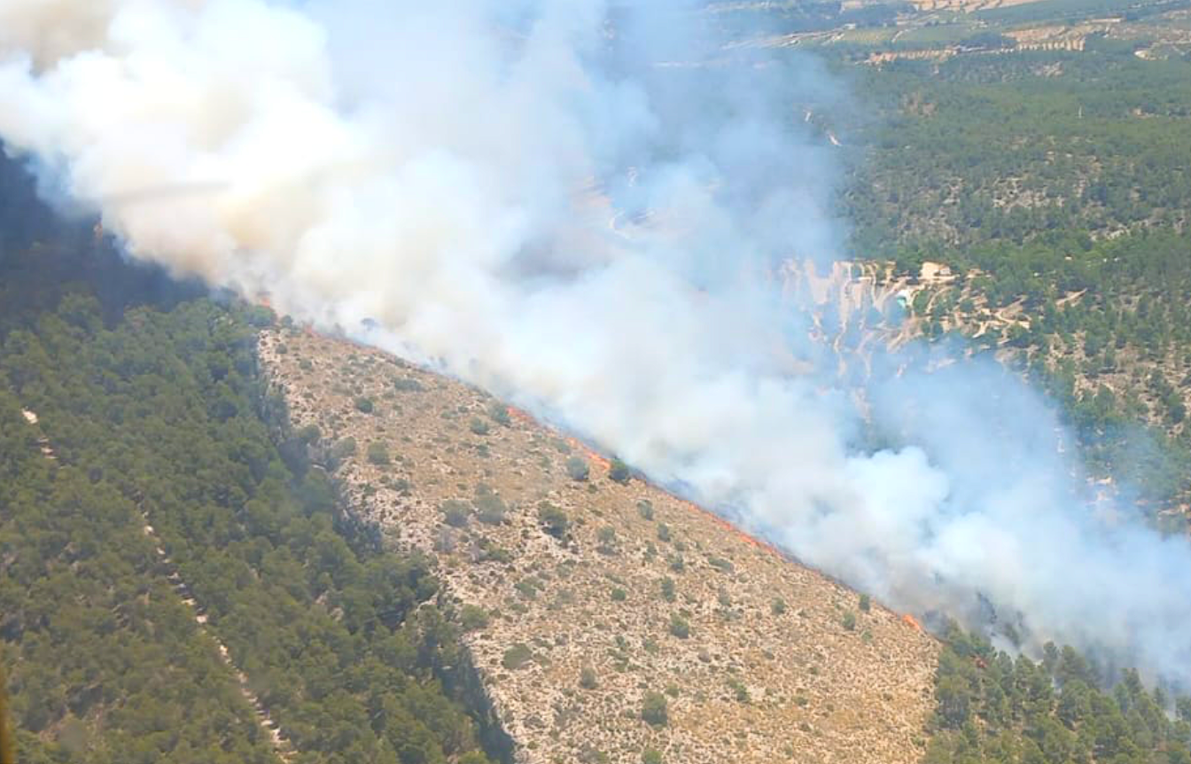 Incendi a Ibi | Emergències GVA