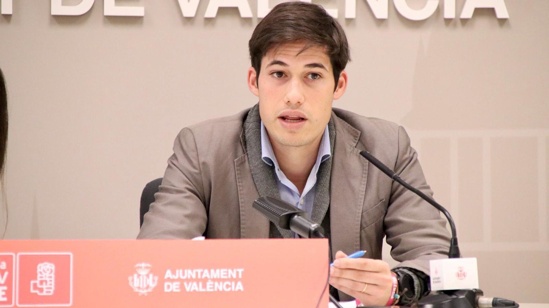 El portaveu socialista a l'Ajuntament de València, Borja Sanjuan | EP