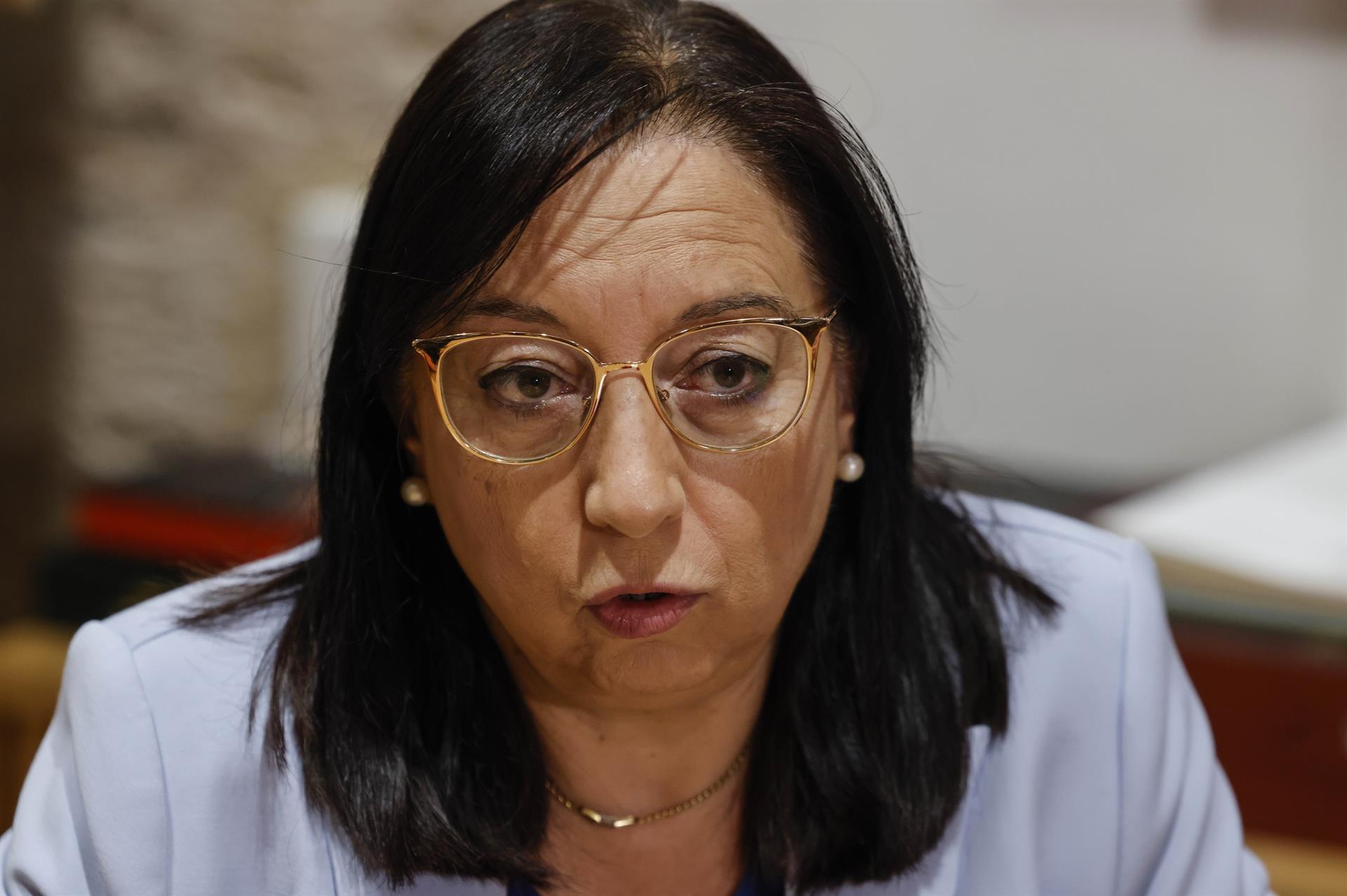 La presidenta de les Corts Valencianes, María de los Llanos Massó | Rober Solsona | EP