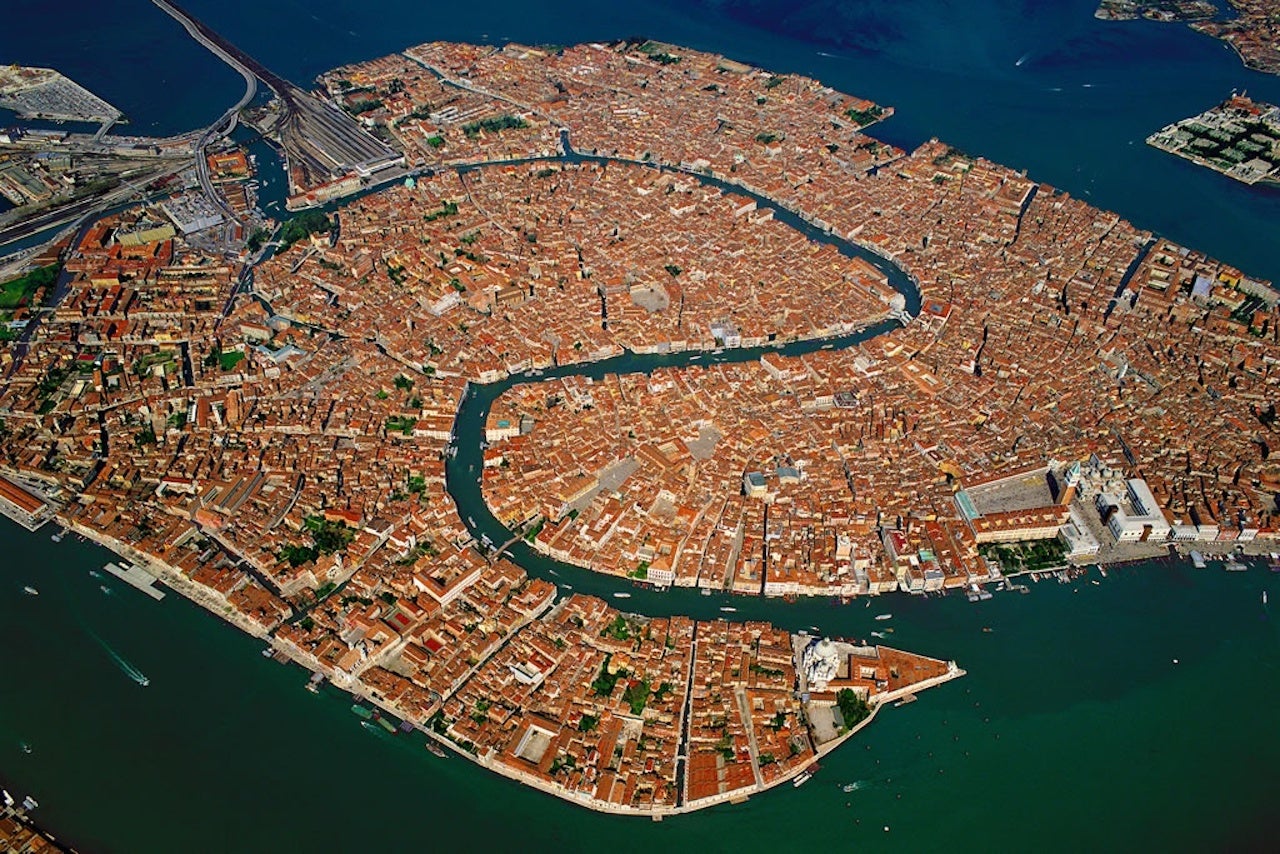 Vista aèria de Venècia | Wikimedia Commons