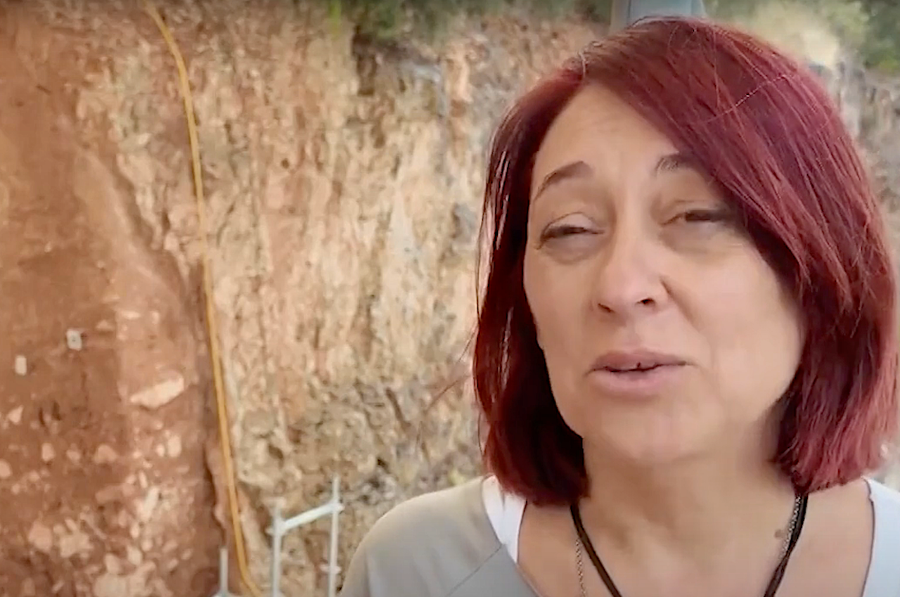La doctora Palmira Saladié, directora de l'equip d'investigació de l'IPHES-CERCA al jaciment d'Atapuerca