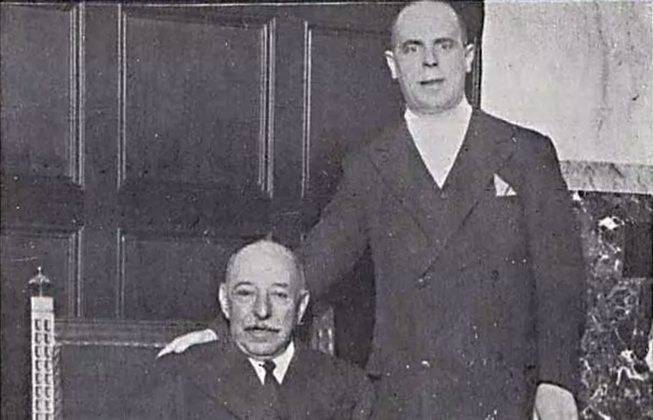 *Braulio Algarra i Isidro Escandell, president i vicepresident de la Diputació de València en 1923 | EP