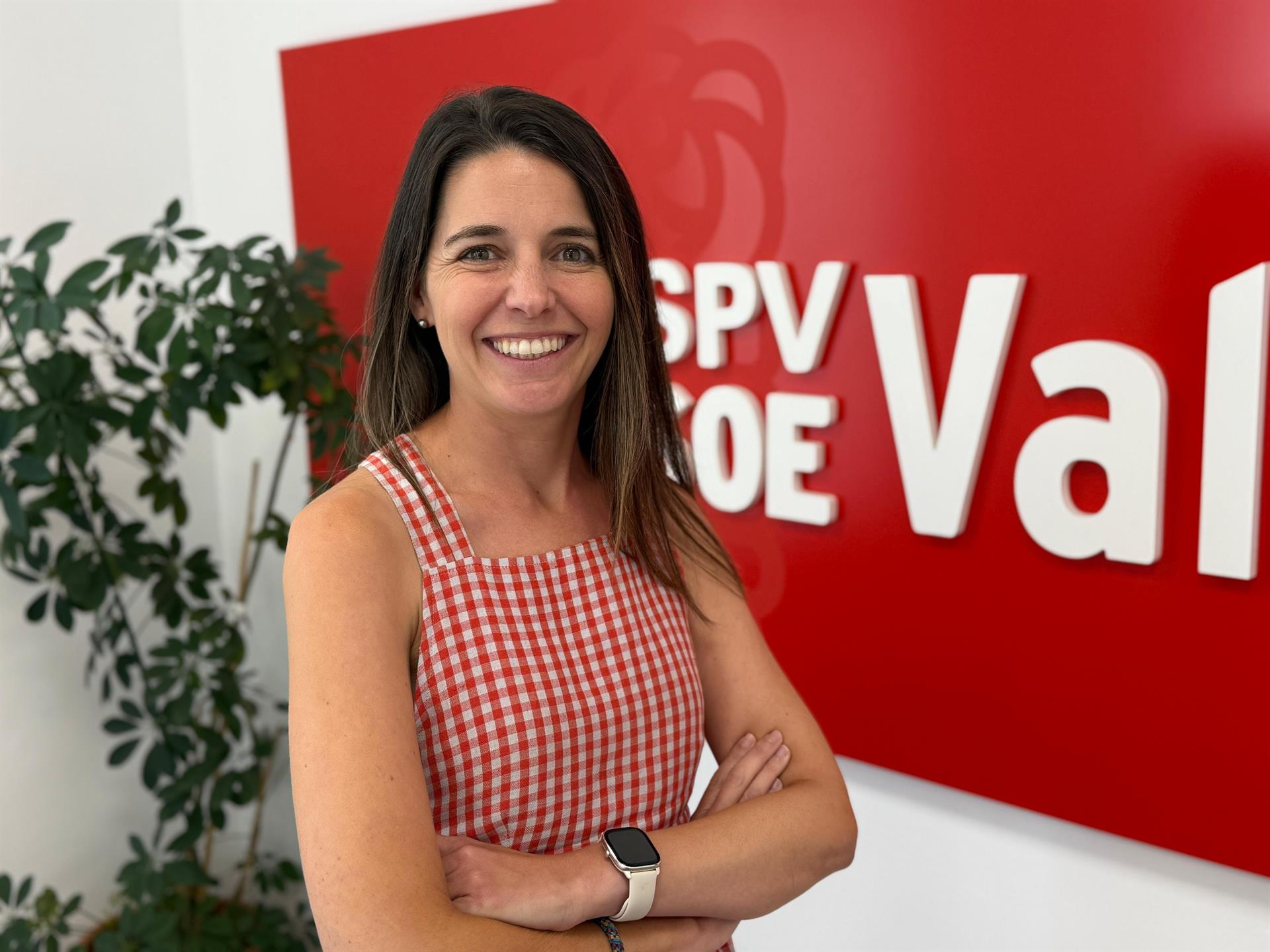 La regidora socialista a l'Ajuntament de València, María Pérez | EP