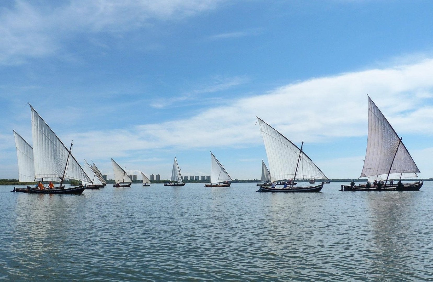 Navegació a vela llatina a l'Albufera | EP