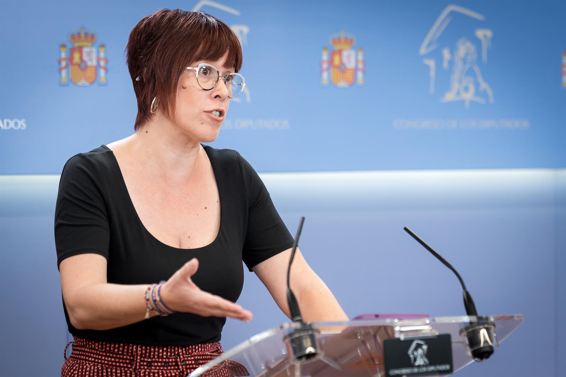 La diputada de Compromís al Congrés Àgueda Micó | Diego Radamés | EP