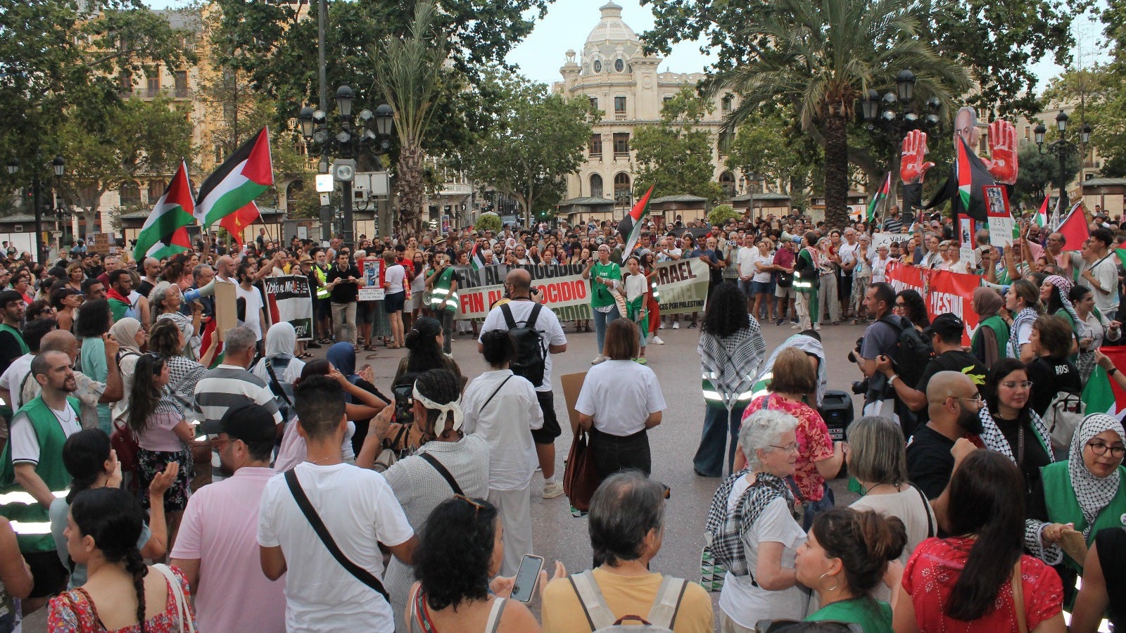 Protesta pels periodistes assassinats