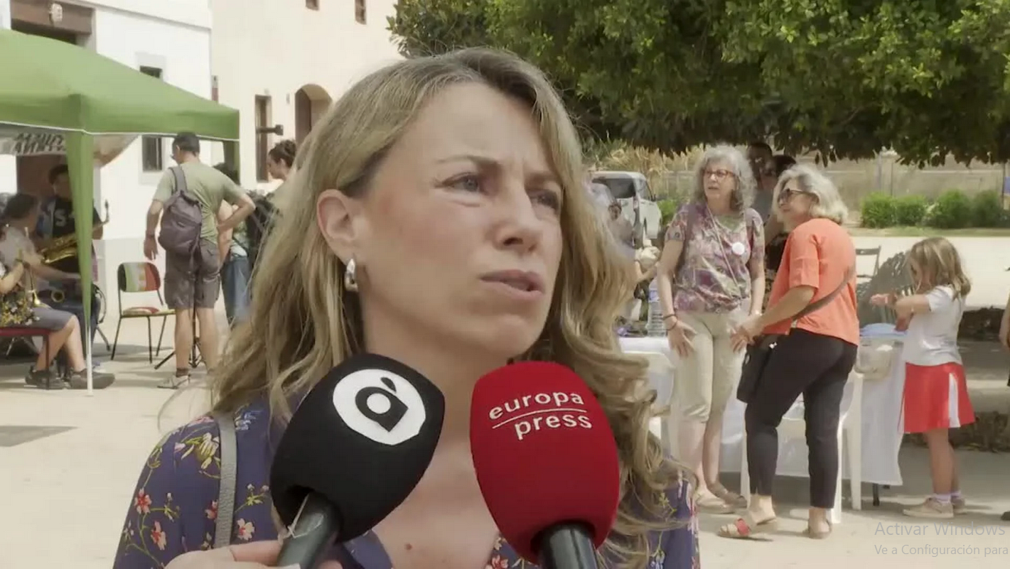 La regidora de Pedanies de València, Julia Climent, en una imatge d'arxiu | EP