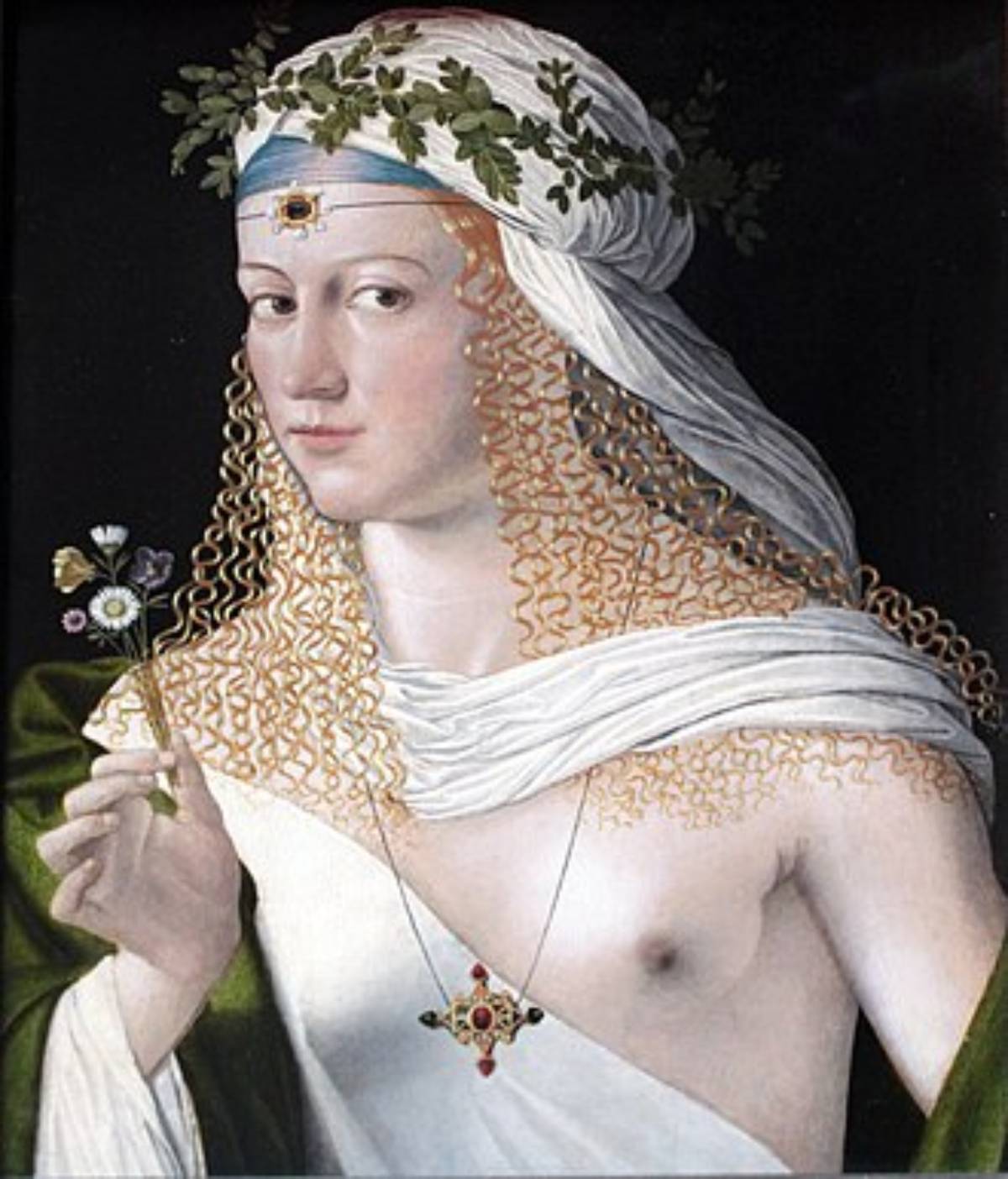 Retrat atribuït a Lucrècia Borja, pintat per Bartolomeo Véneto