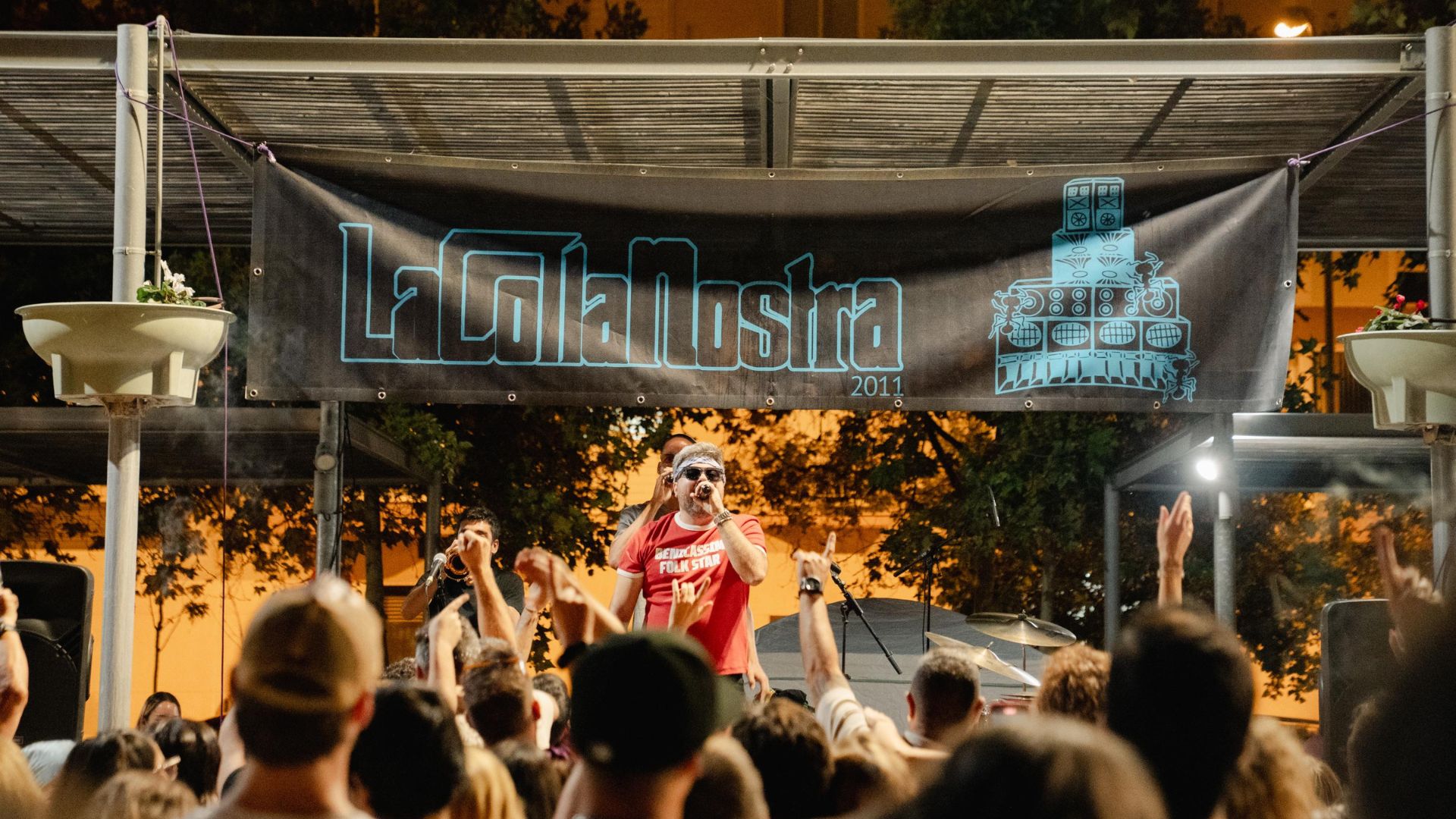 Actuació de Borja Nowak el passat divendres a Benicàssim. LaCollaNostra.