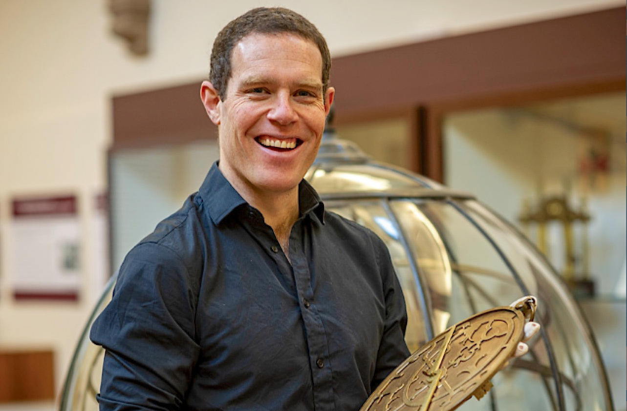 Seb Falk, historiador i professor de la Universitat de Cambridge 