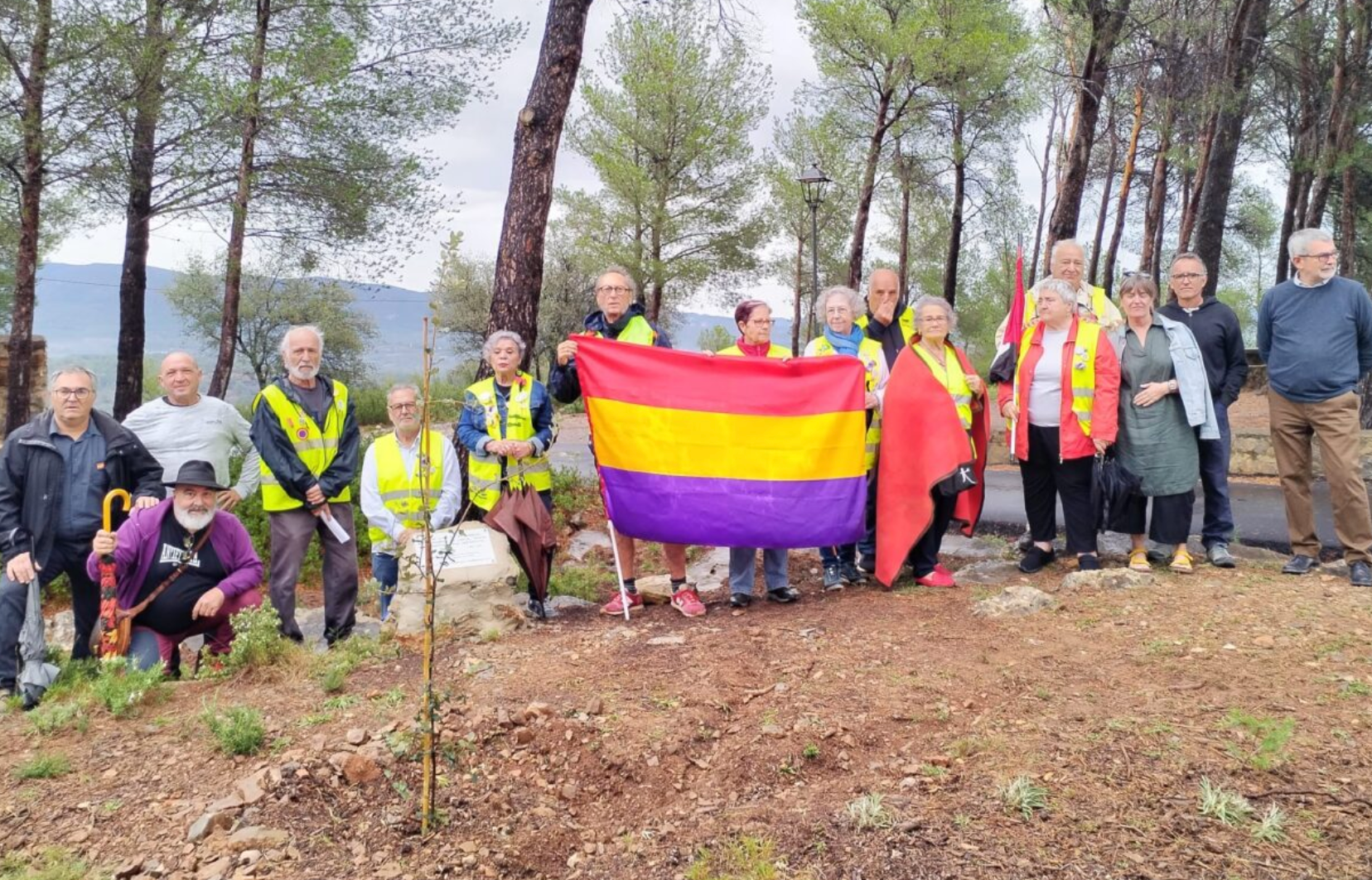 Iaioflautes homenatgen a Viver les víctimes del franquisme, el 2024 