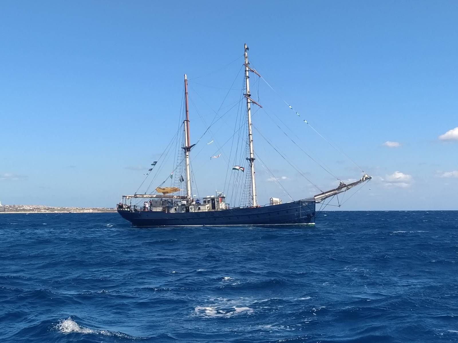 La Global Sumud Flotilla ja ha eixit de Creta direcció a Gaza