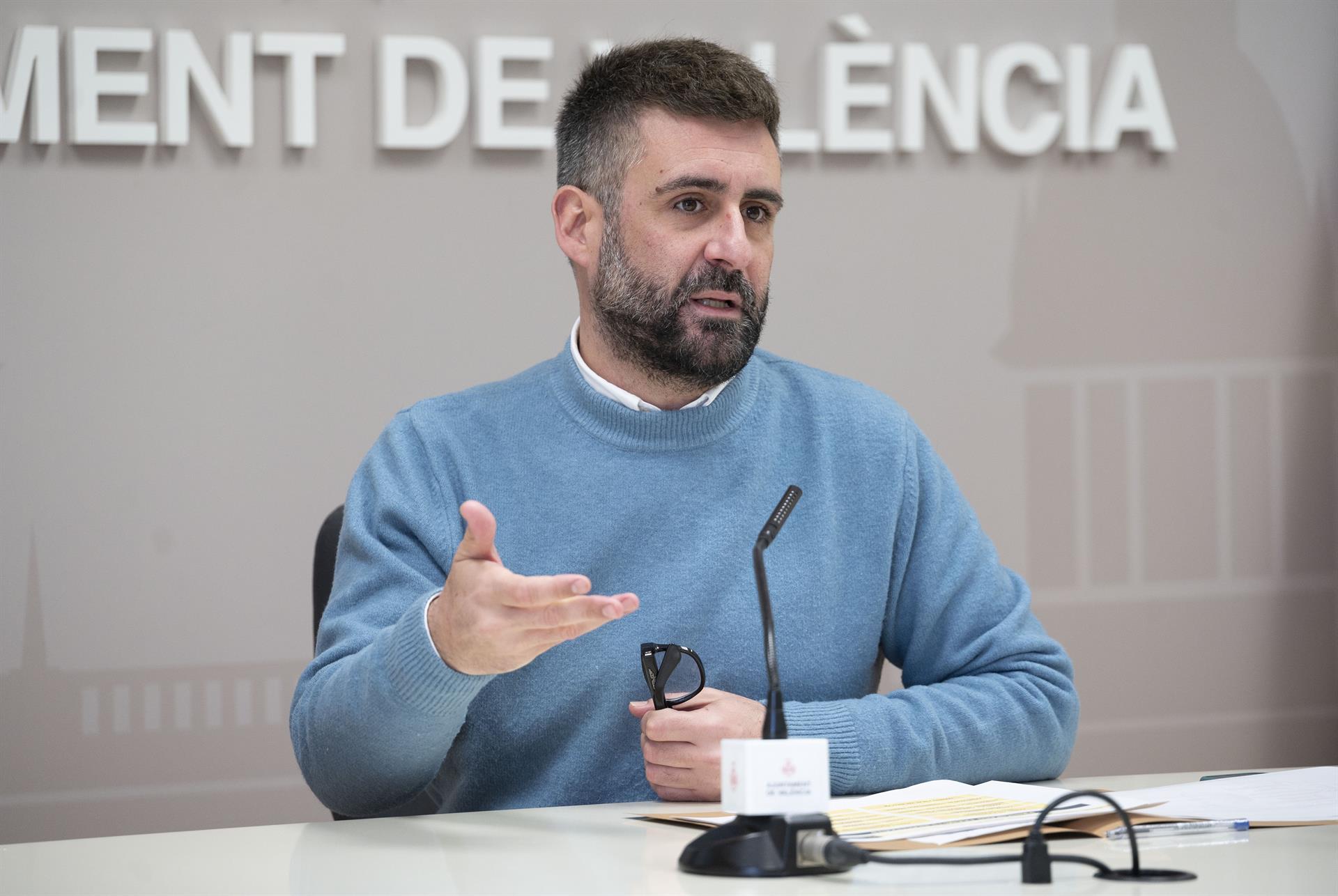El regidor de Compromís a l'Ajuntament de València, Pere Fuset | EP