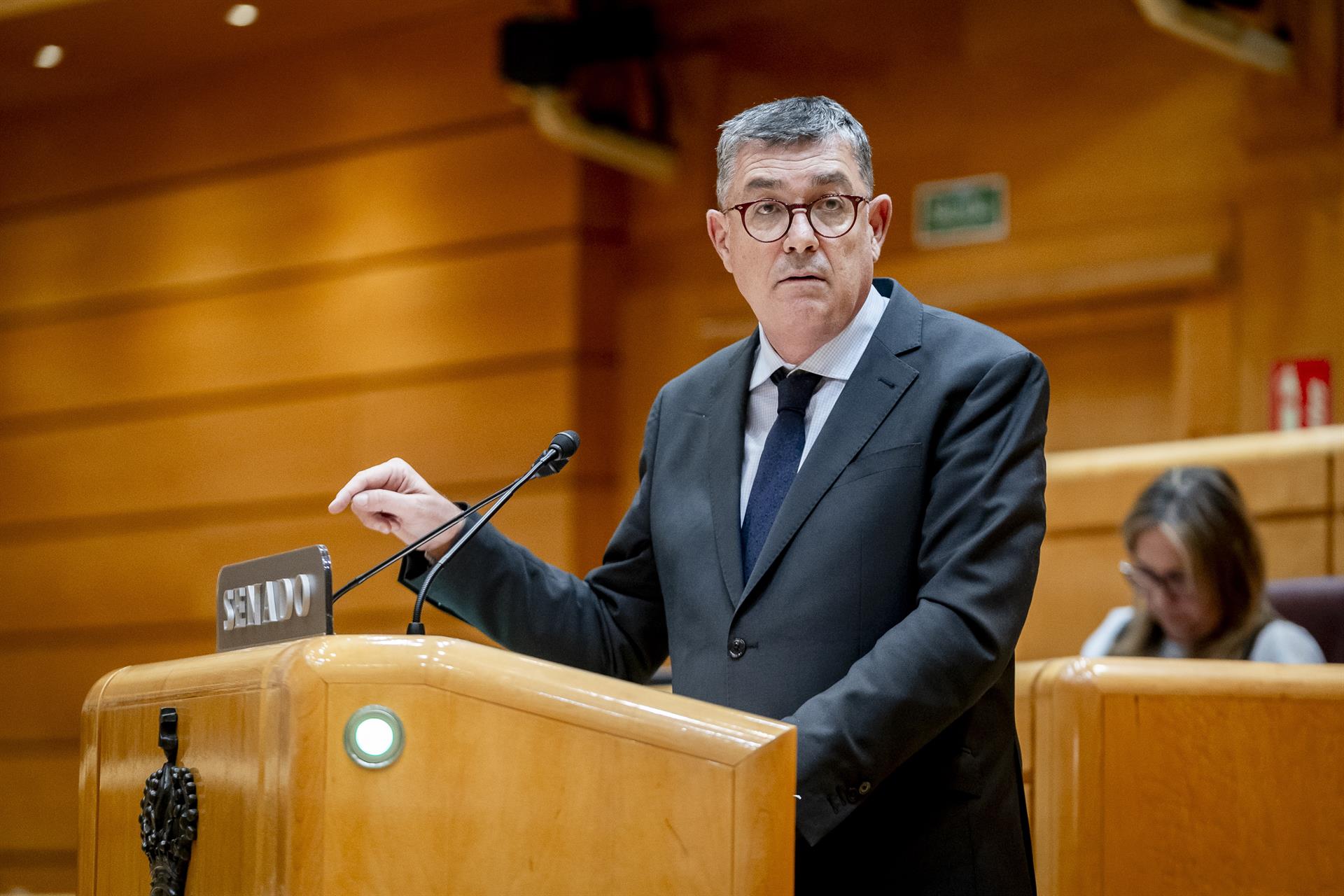 El senador de Compromís Enric Morera | A. Pérez Meca | EP