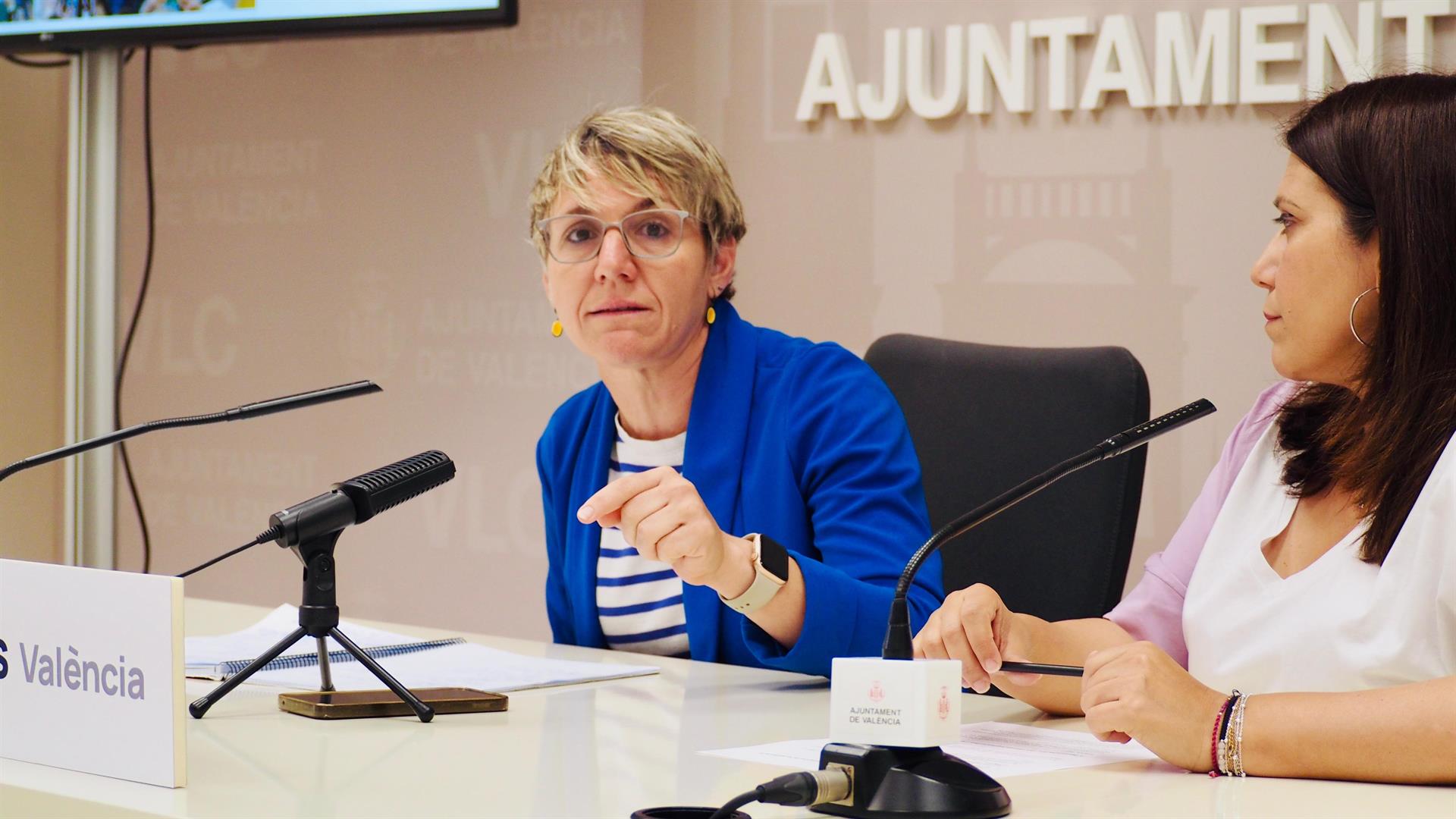 La portaveu de Compromís a l'Ajuntament de València, Papi Robles | EP