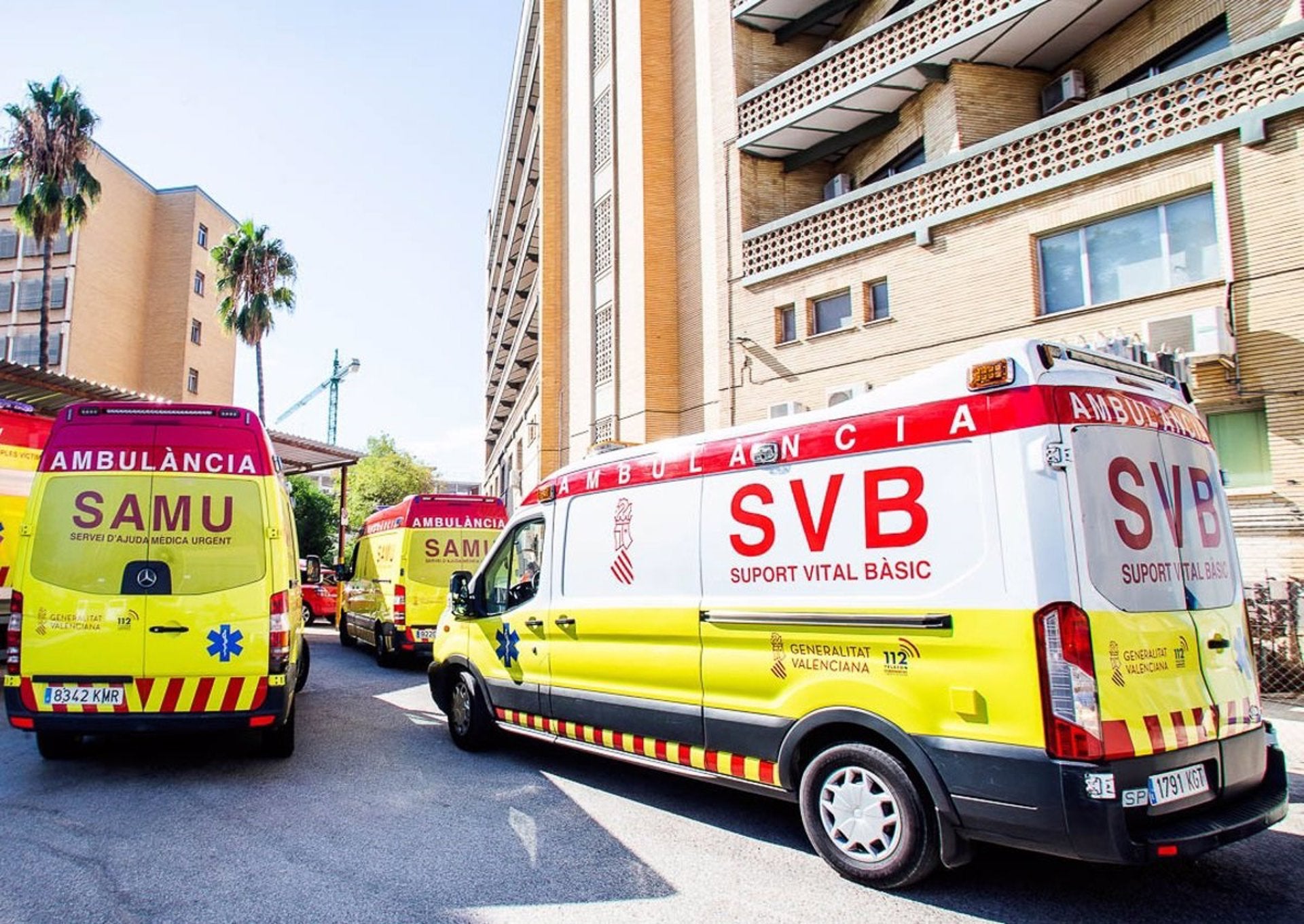Ambulàncies del SAMU i SVB | EP
