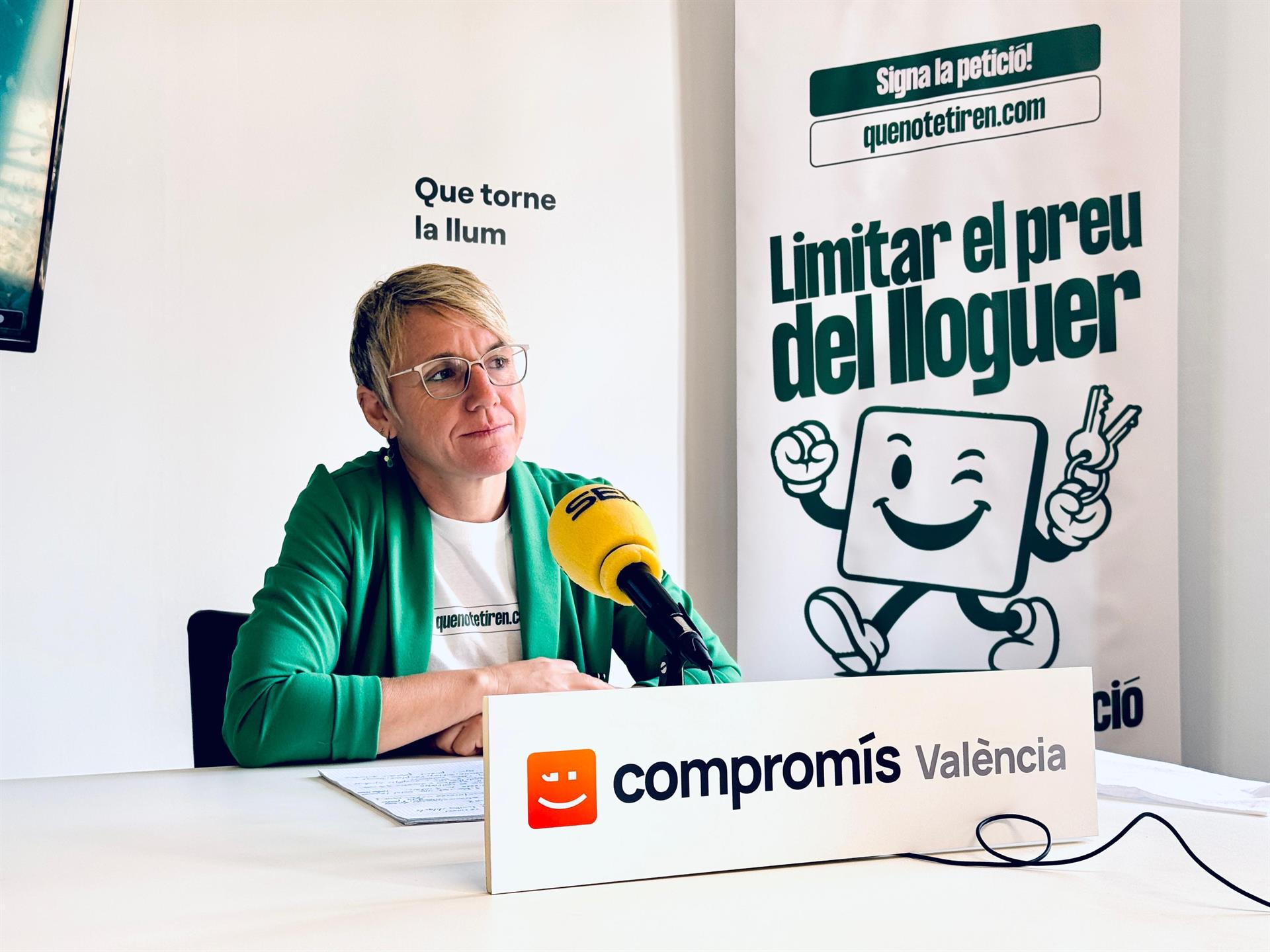 La portaveu de Compromís a l'Ajuntament de València, Papi Robles | EP
