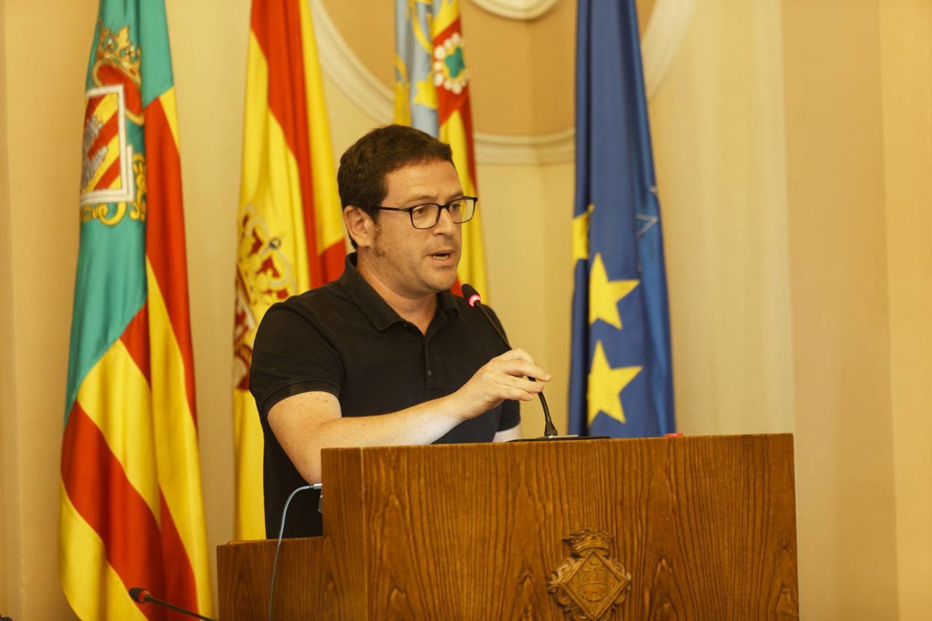 El portaveu de Compromís a Castelló de la Plana, Ignasi Garcia | EP