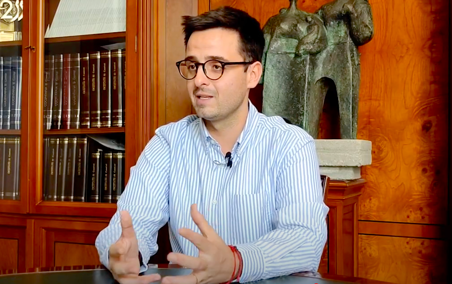 L'alcalde de Cocentaina, Rubén Muñoz | DLV