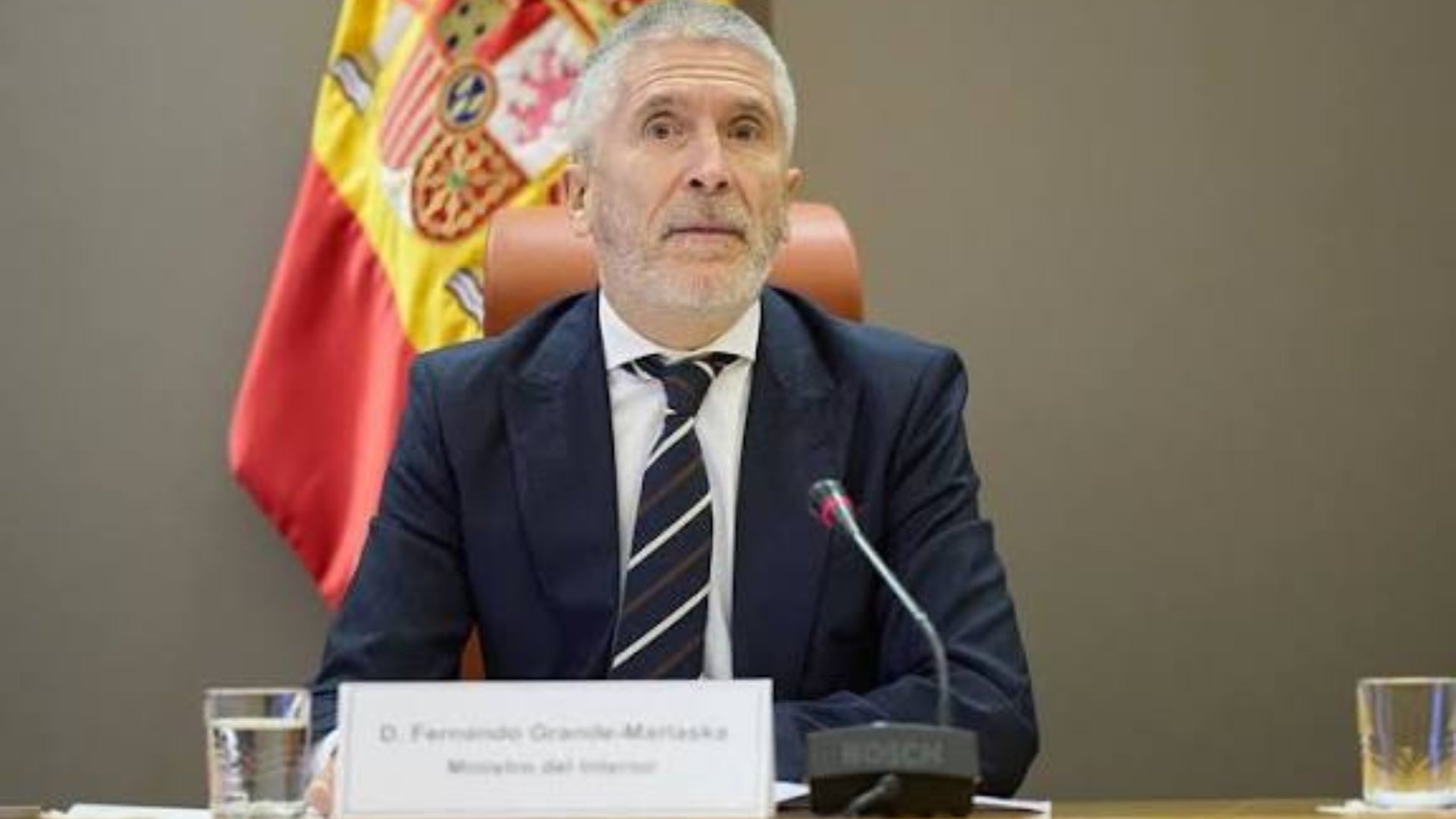 Fernando Grande-Marlaska, Ministre de l'interior del govern espanyol. Europa Press