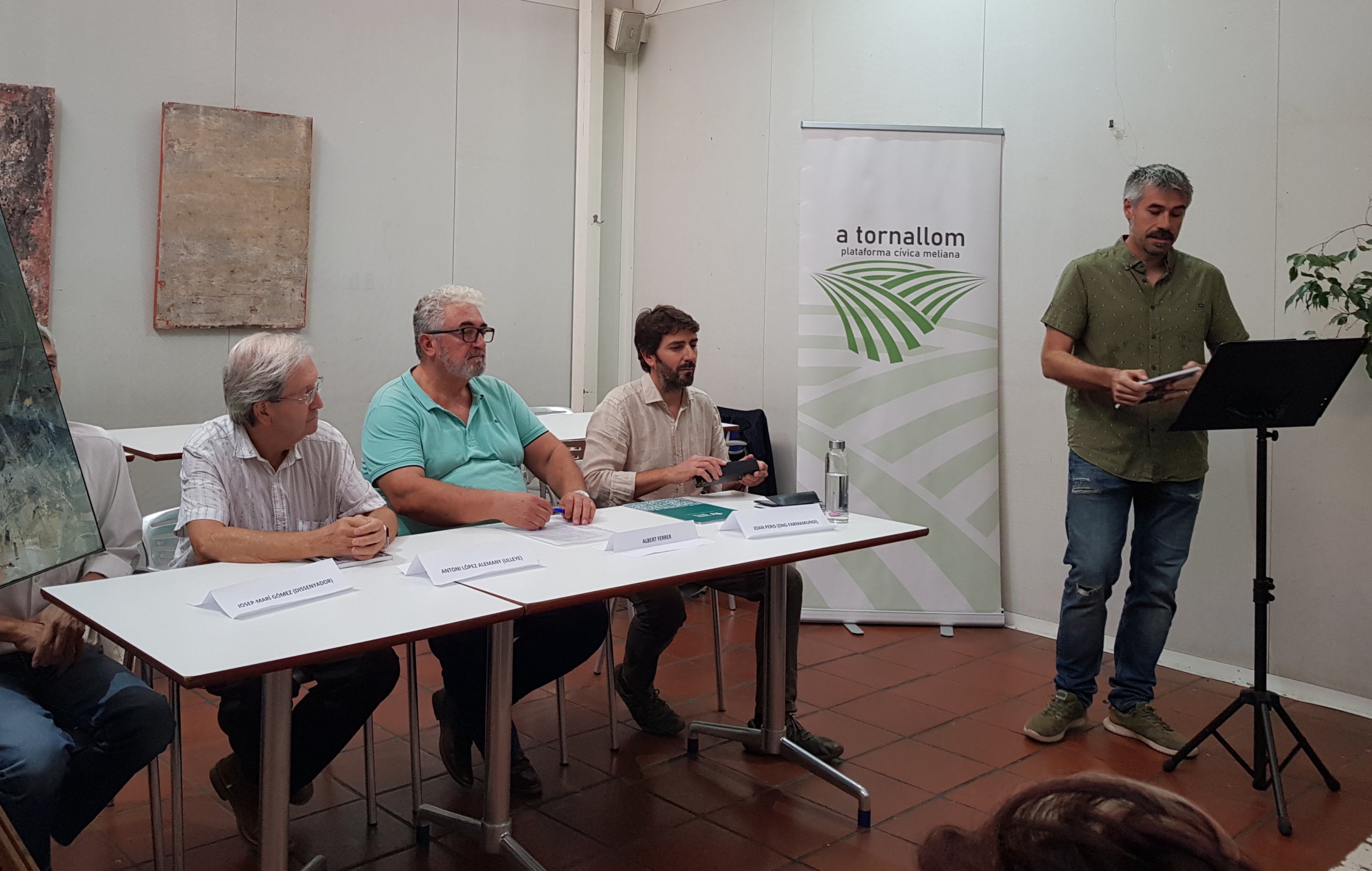 Presentació a Meliana del llibre d'Albert Ferrer 'Així ens va (de mal)'