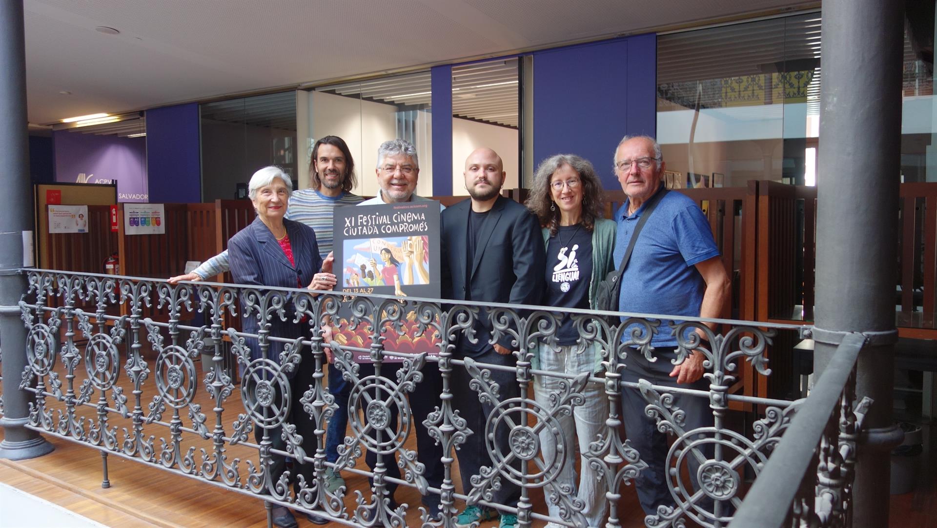 Presentació del Festival Ciutadà Compromés a l'Octubre CCC de València | EP