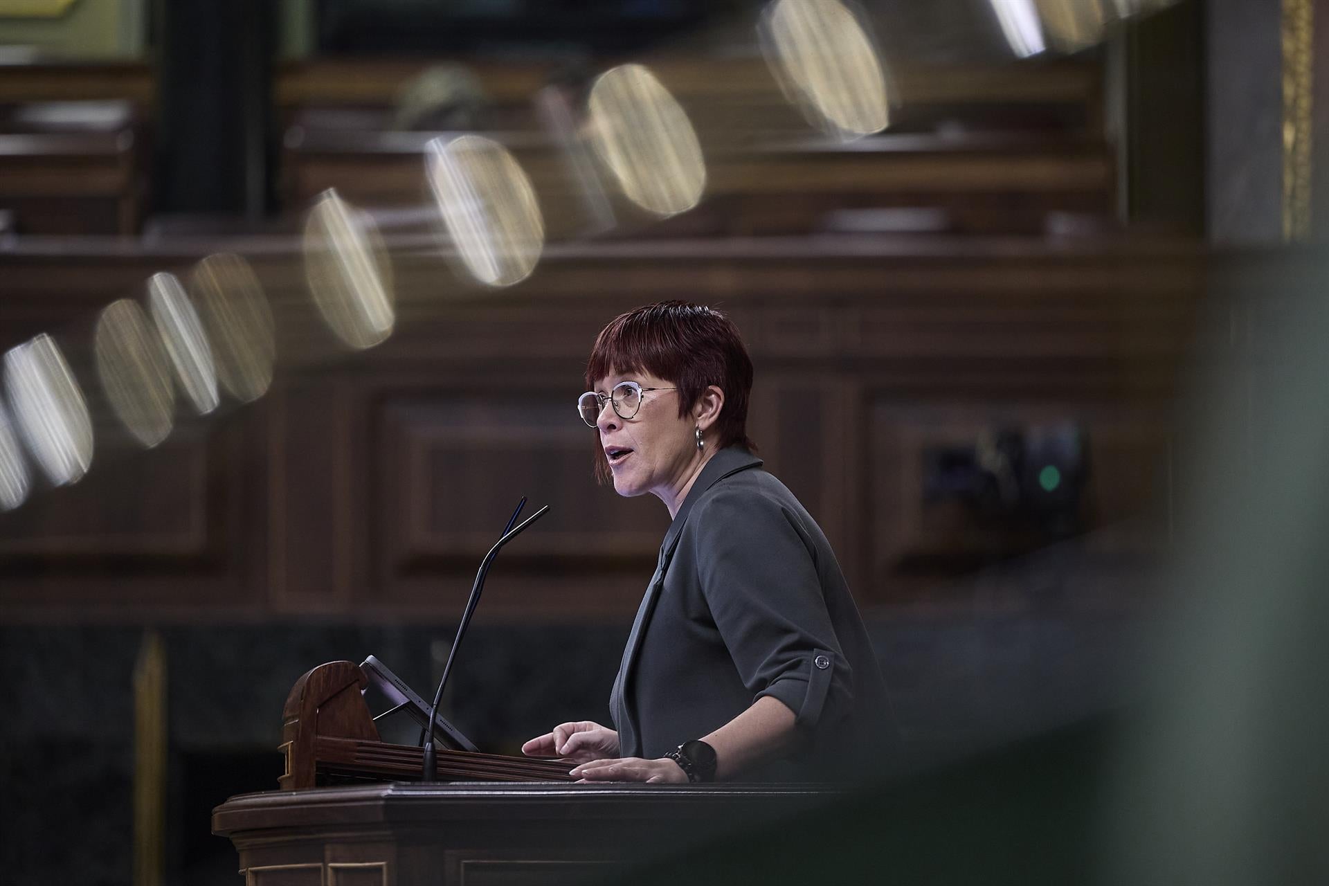 La diputada de Compromís al Congrés Àgueda Micó | Jesús Helín | EP