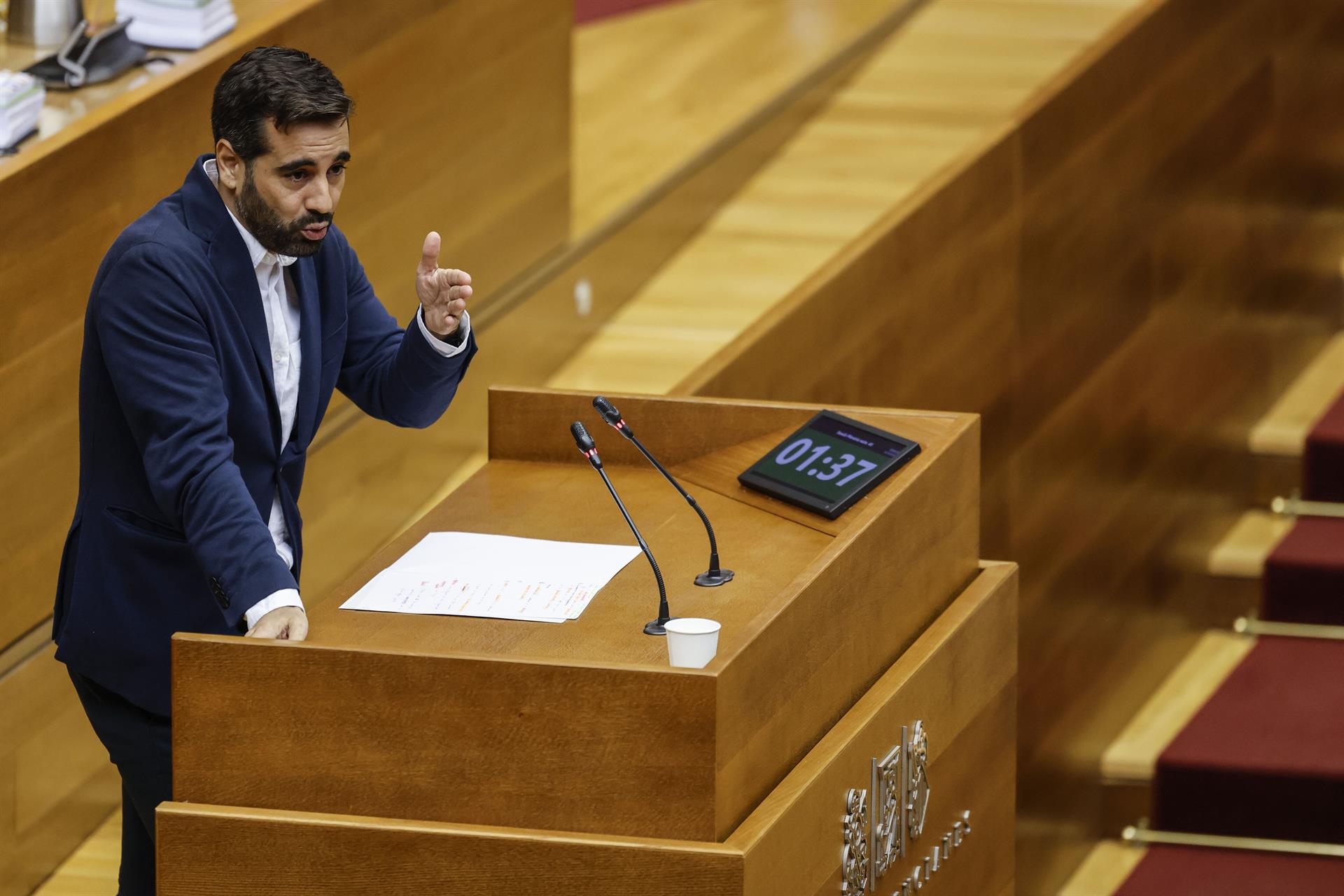 El síndic del PSPV a Les  Corts, José Muñoz | Rober Solsona | EP