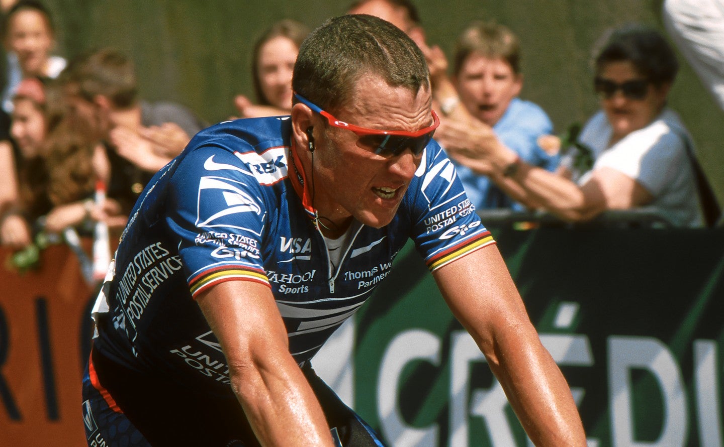 Lance Armstrong a qui se li va desposseir dels 7 Tours de França (de 1999 a 2005) que va guanyar il·lícitament utilitzant transfusions sanguínies | Wikimedia Commons
