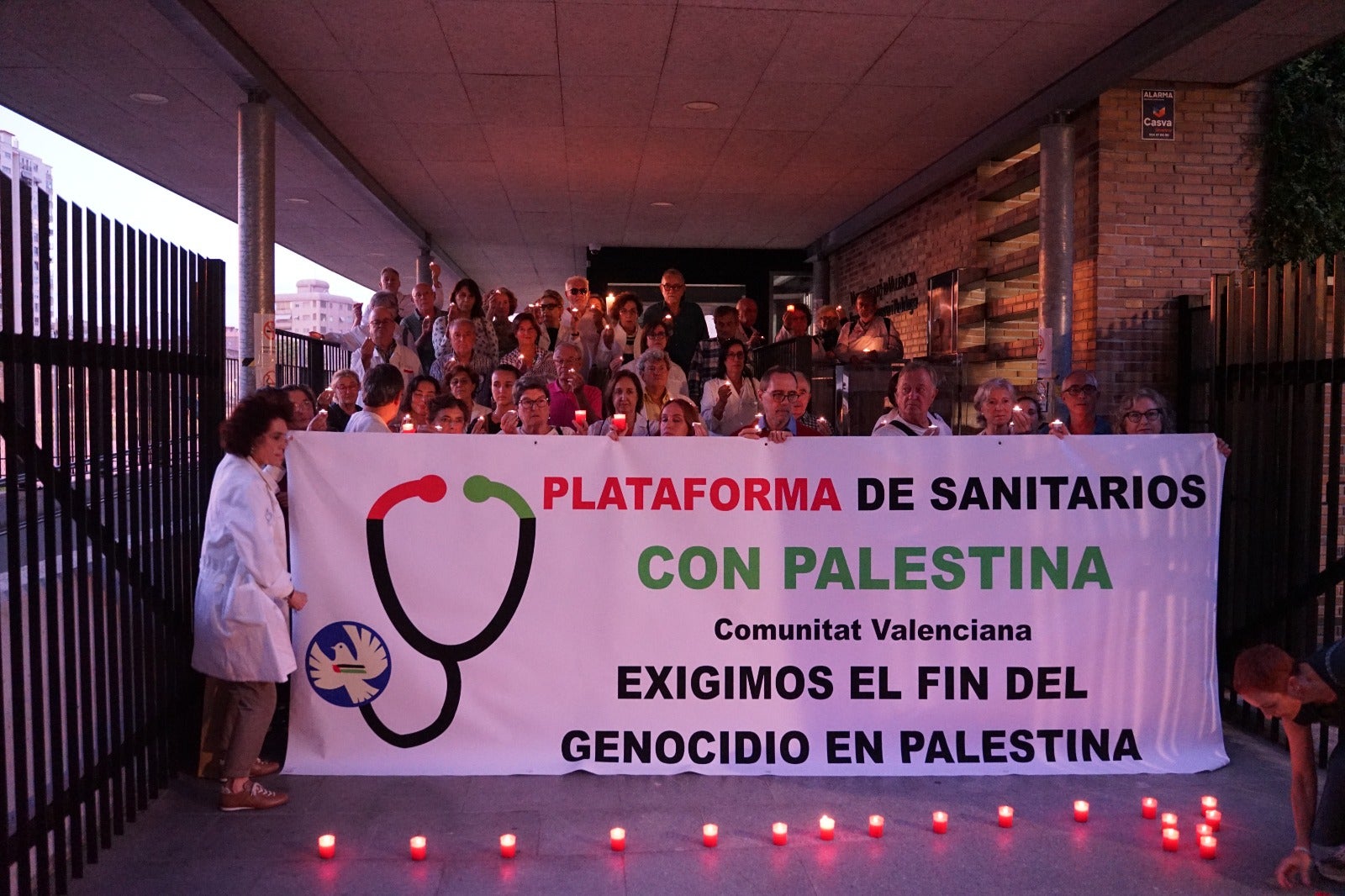 Una nova plataforma de personal sanitari per denunciar el genocidi a Gaza