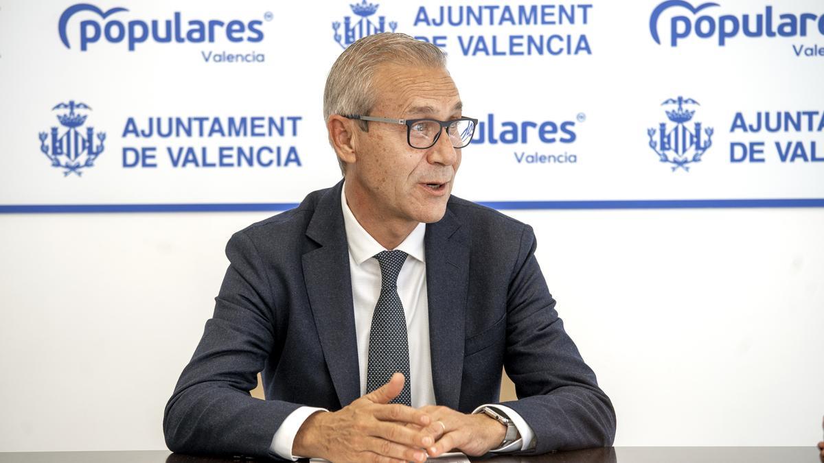 Santiago Ballestar, regidor de Comerç de l'Ajuntament de València en una imatge d'arxiu | Europa Press