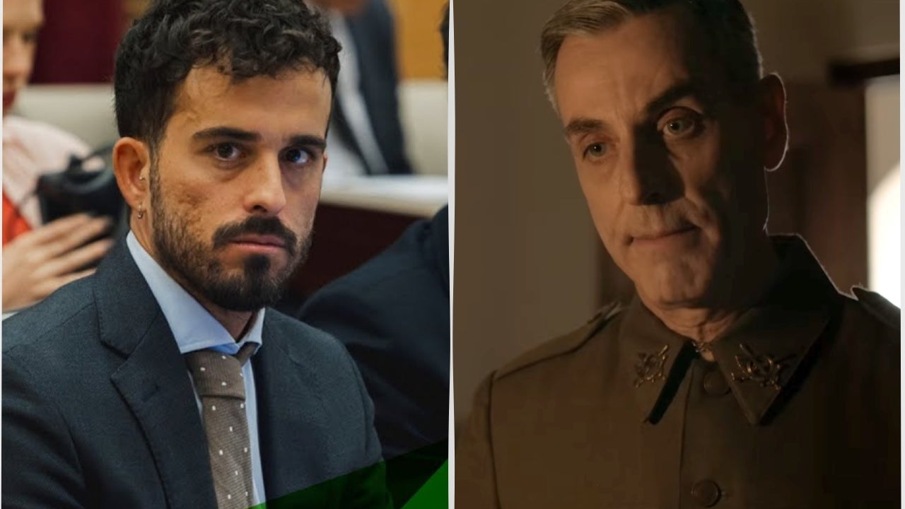 Carlos Hernández Quero i el personantge del Tinent franquista de la pel·lícula 'La invasió dels bàrbars'