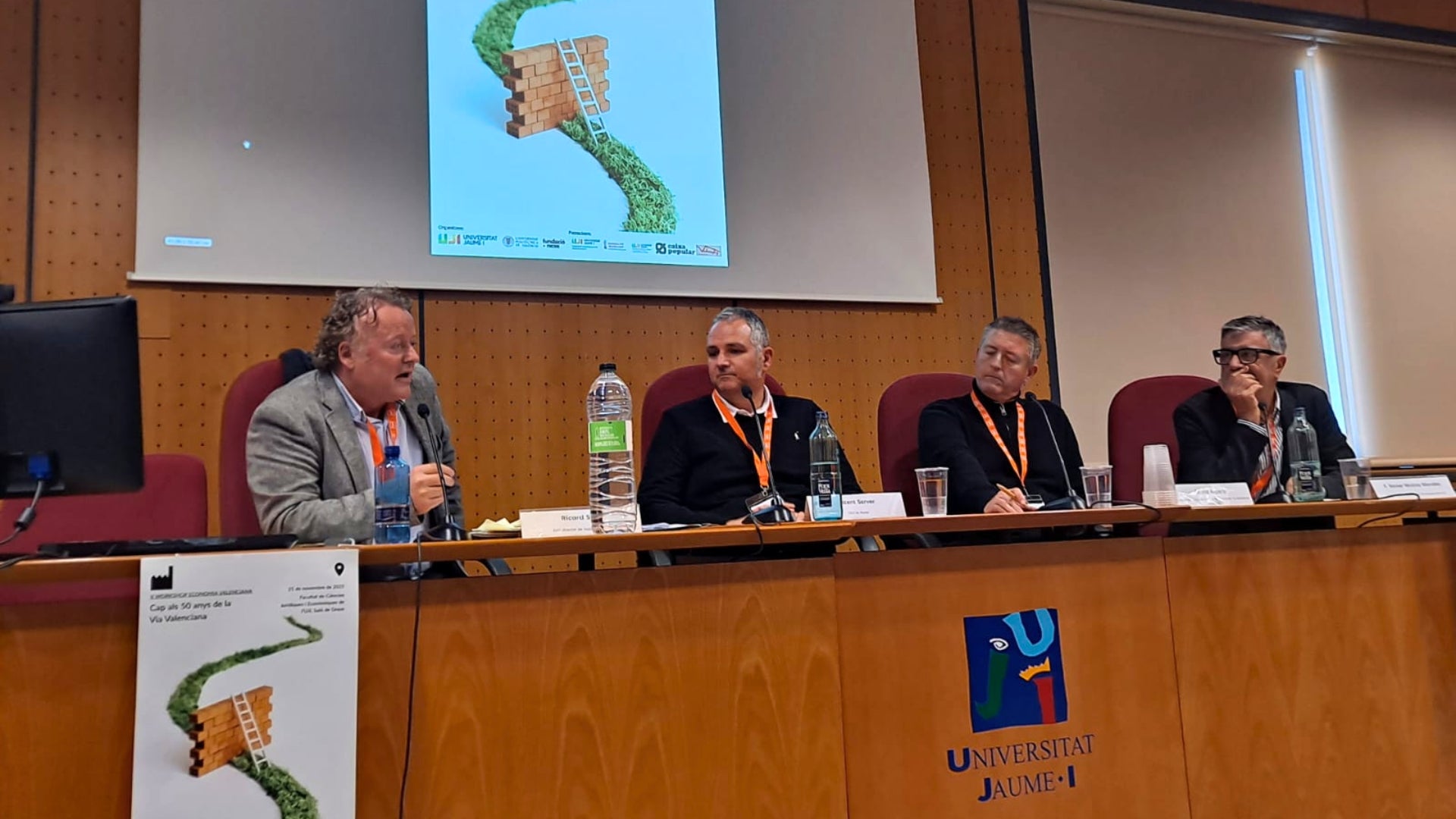 Ricard Sala (Soci-Director de Sala Advocats), Vicent Server (Rolser) i David Alpera (Assolir)