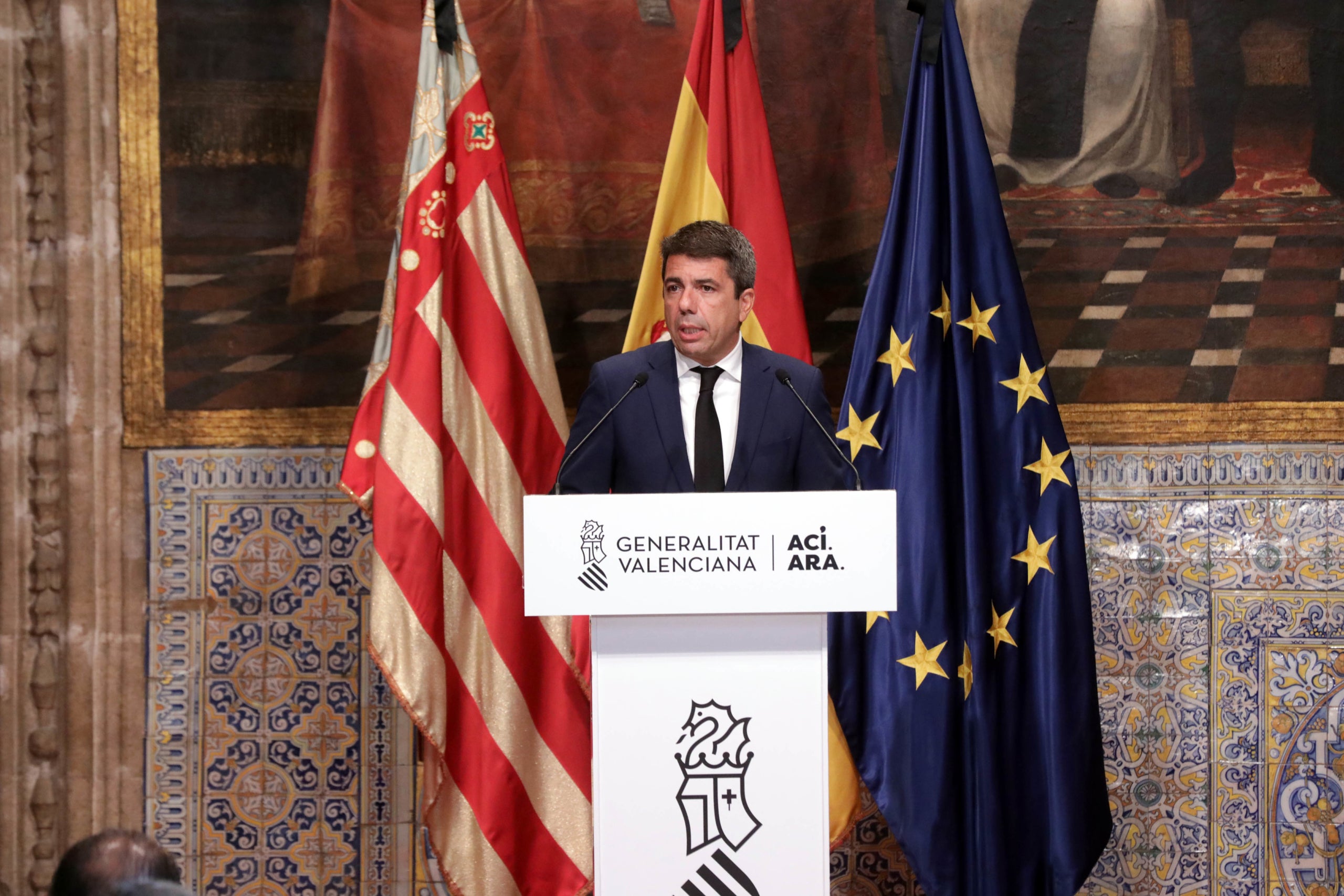 El president de la Generalitat, Carlos Mazón | GVA
