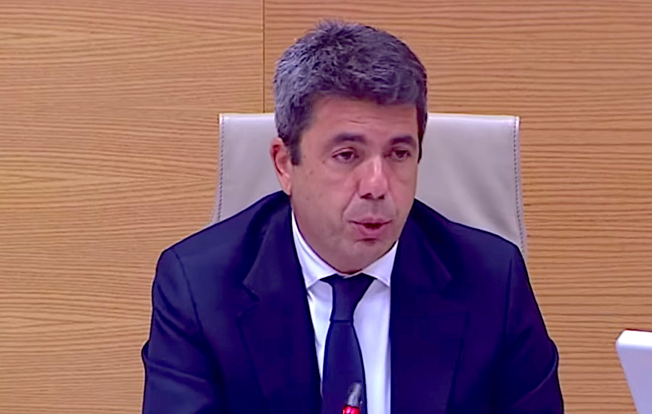 El president de la Generalitat en funcions, Carlos Mazón, compareix al Congrés