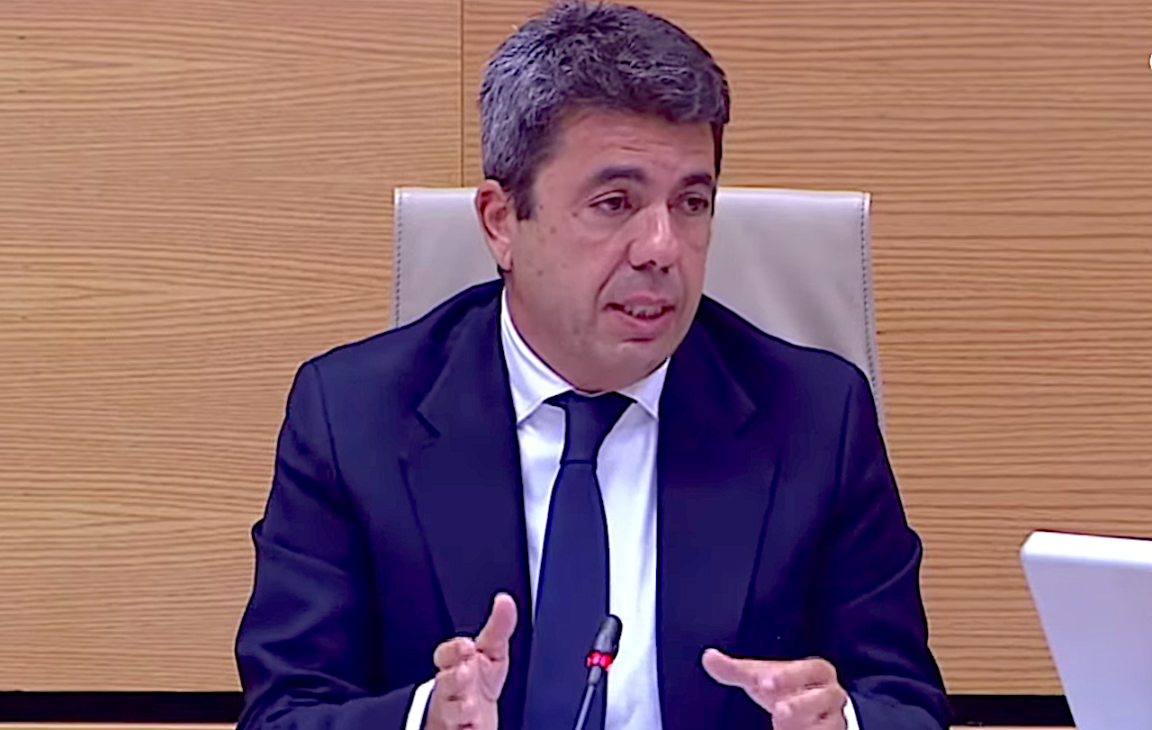 El president de la Generalitat en funcions, Carlos Mazón, compareix al Congrés