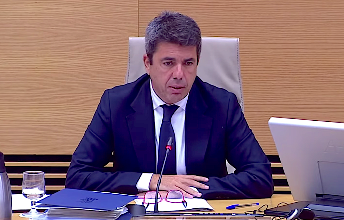 El president de la Generalitat en funcions, Carlos Mazón, compareix al Congrés