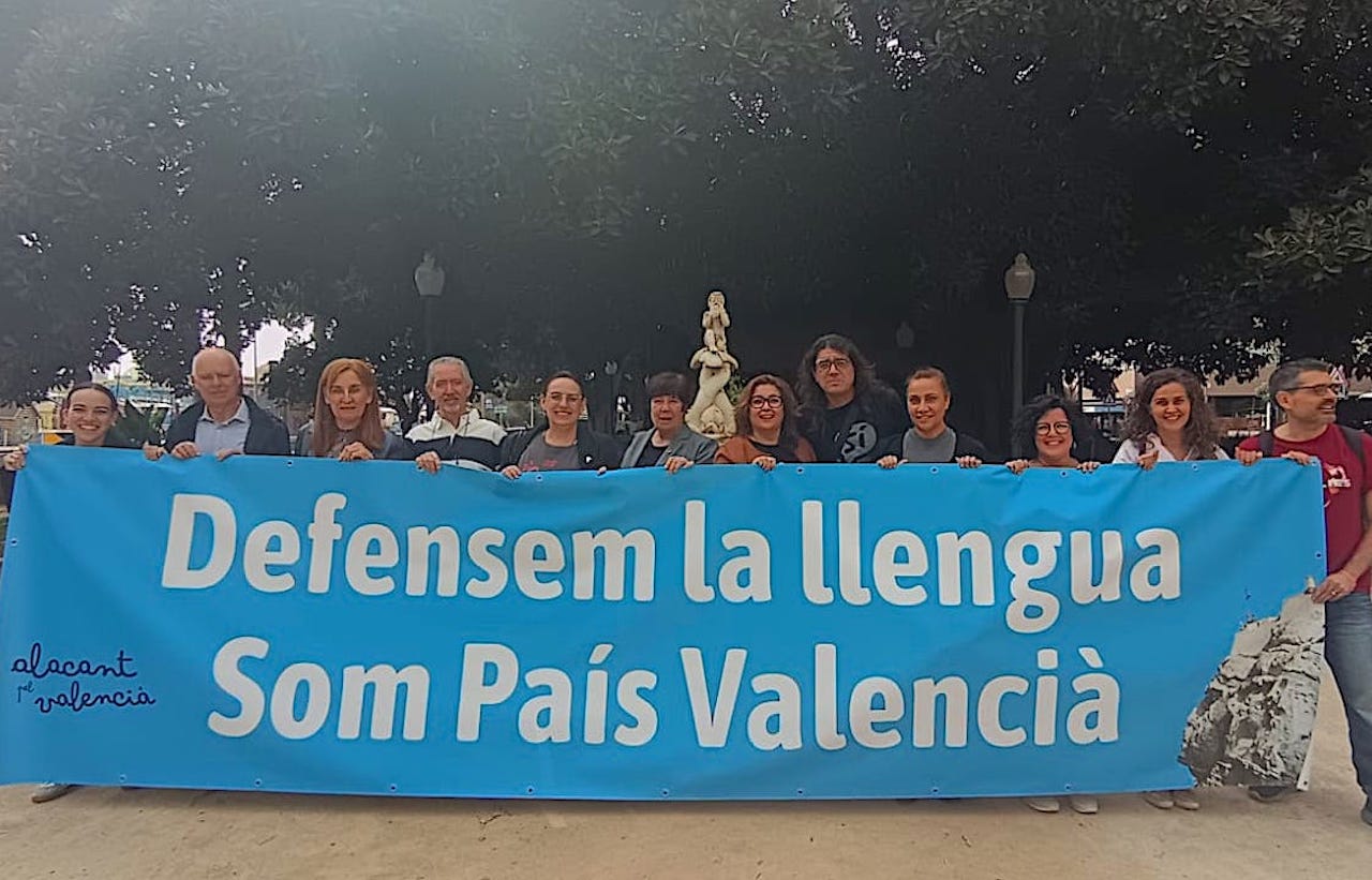 Alacant pel Valencià presenta els actes de l'aniversari de la LUEV i convoca una manifestació per la llengua