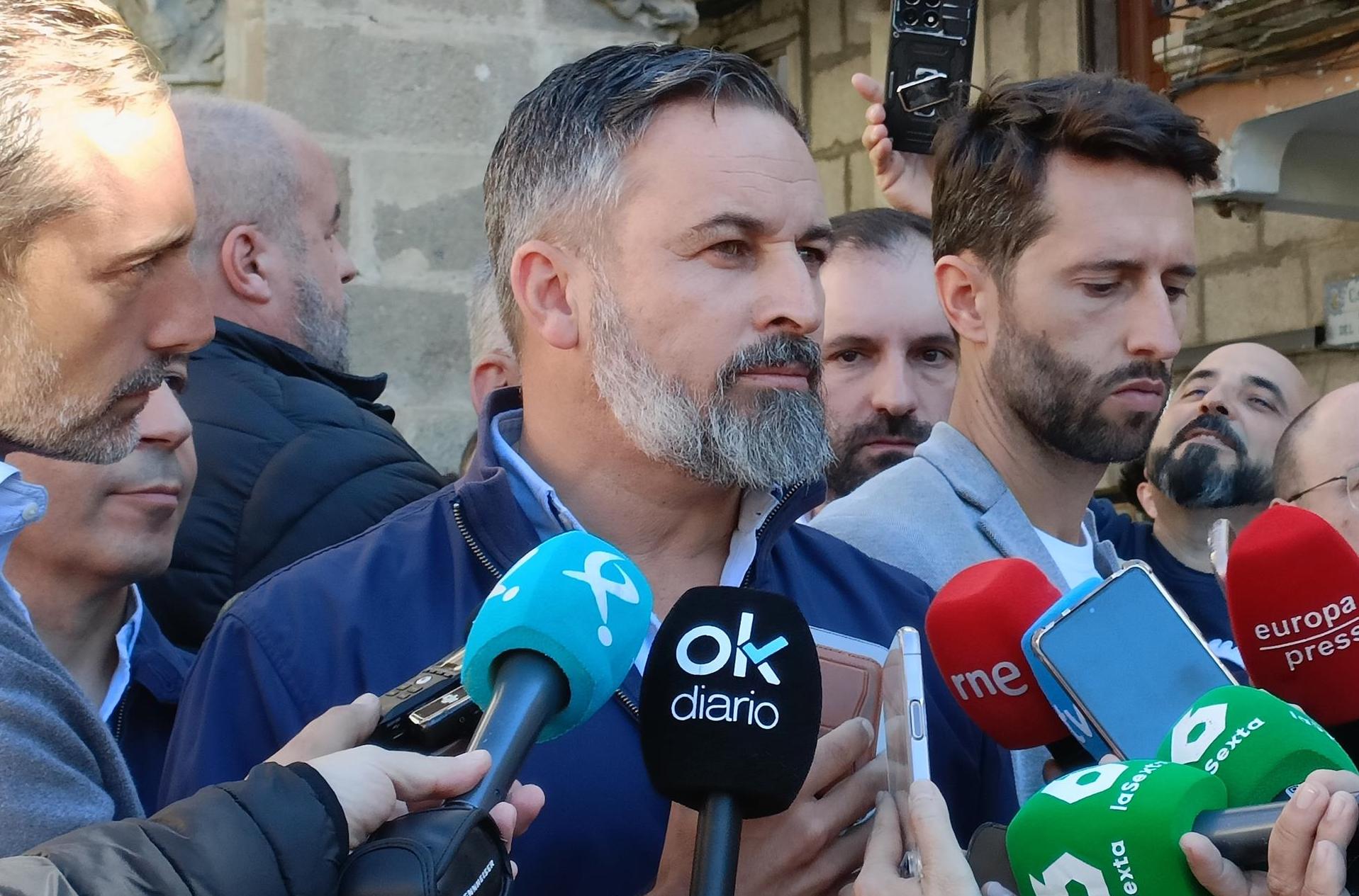 El líder de Vox, Santiago Abascal | EP