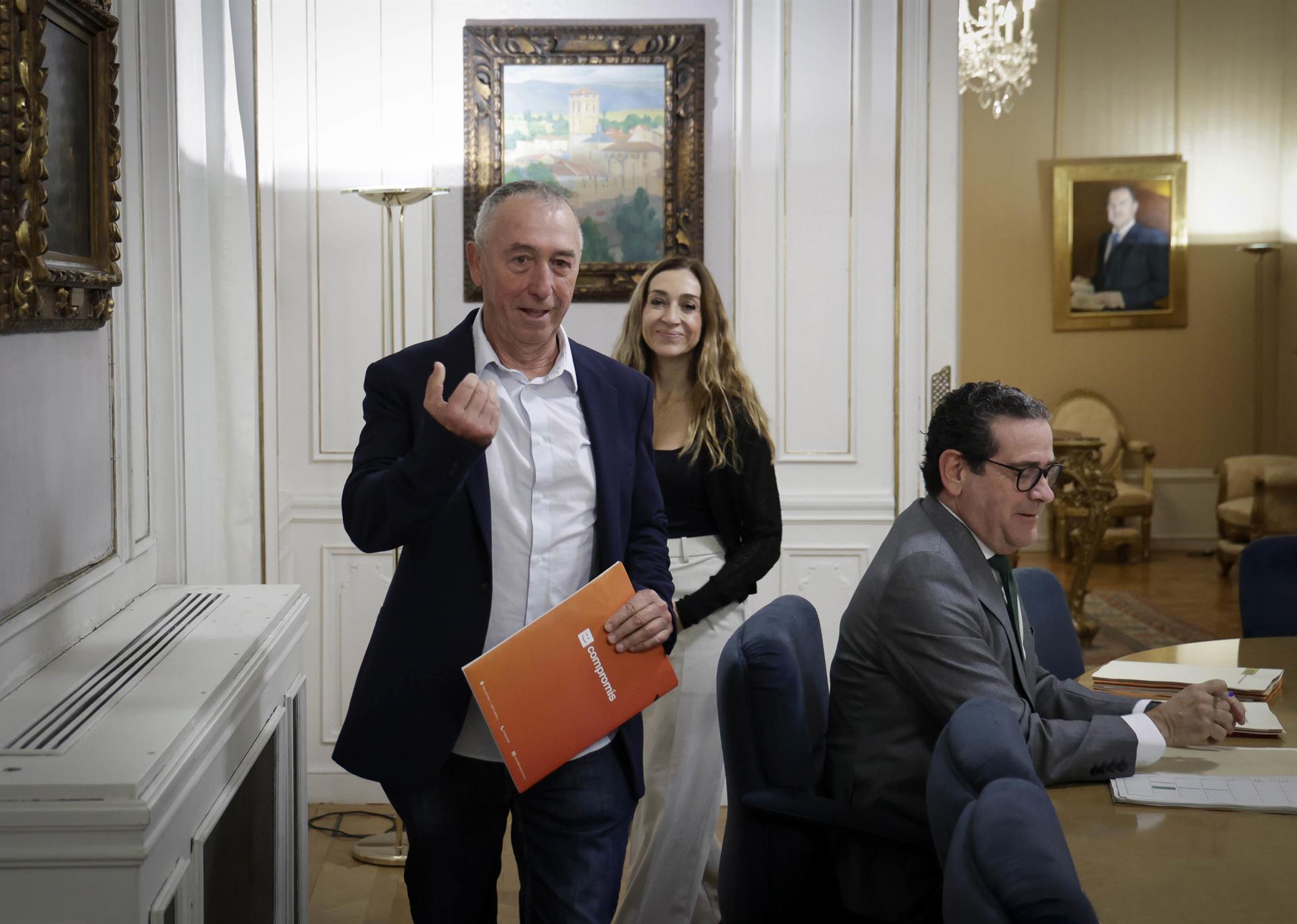 El síndic de Compromís a Les Corts, Joan Baldoví | José Cuéllar