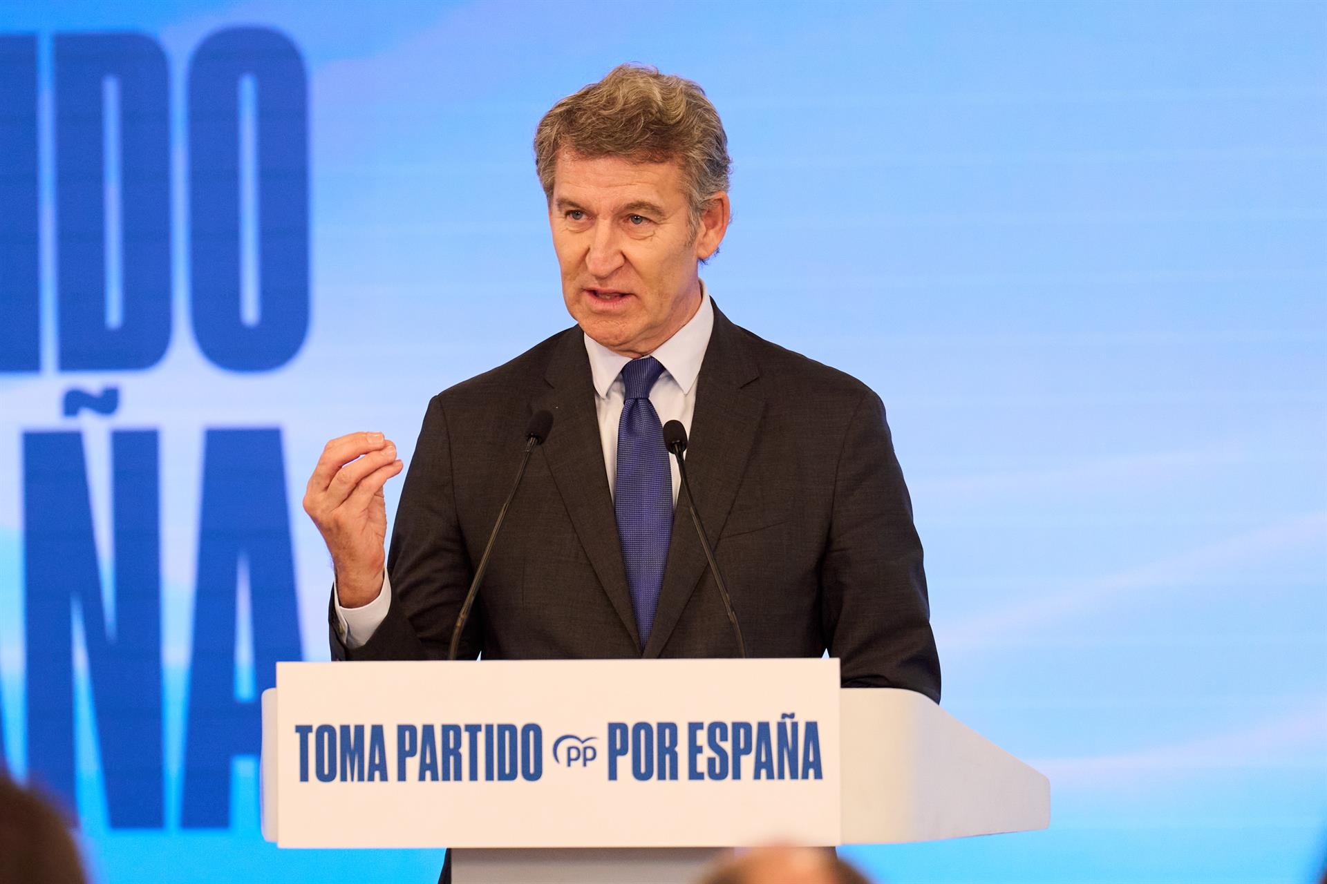 El líder estatal del PP, Alberto Núñez Feijóo | Juanma Serrano | EP