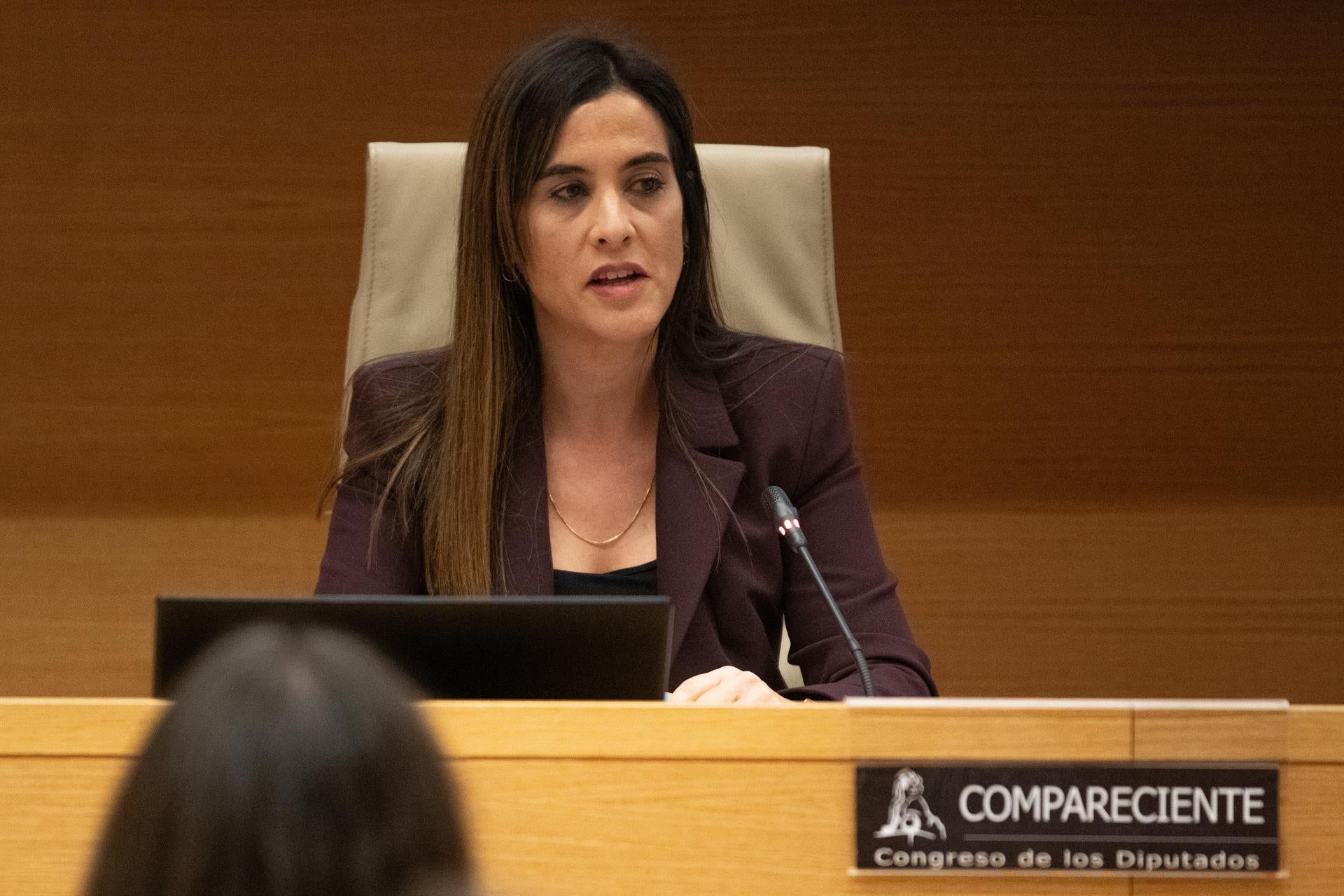 Elisabeth González Peralta compareix en la Comissió d'Investigació de la dana, al Congrés | Fernando Sánchez | EP