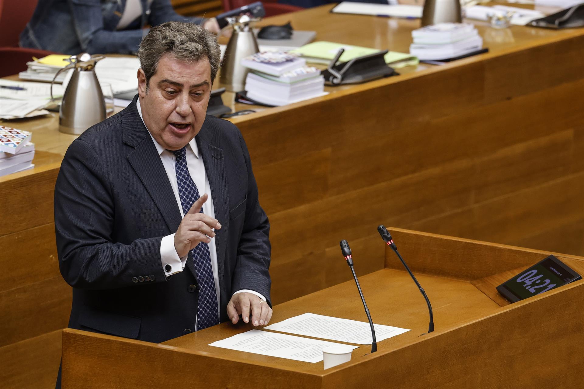 El síndic de Vox a Les Corts, José M. Llanos | Rober Solsona | EP