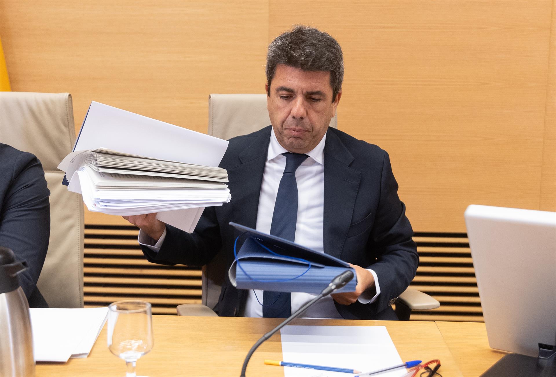 El president de la Generalitat en funcions, Carlos Mazón, compareix al Congrés | Eduardo Parra | EP
