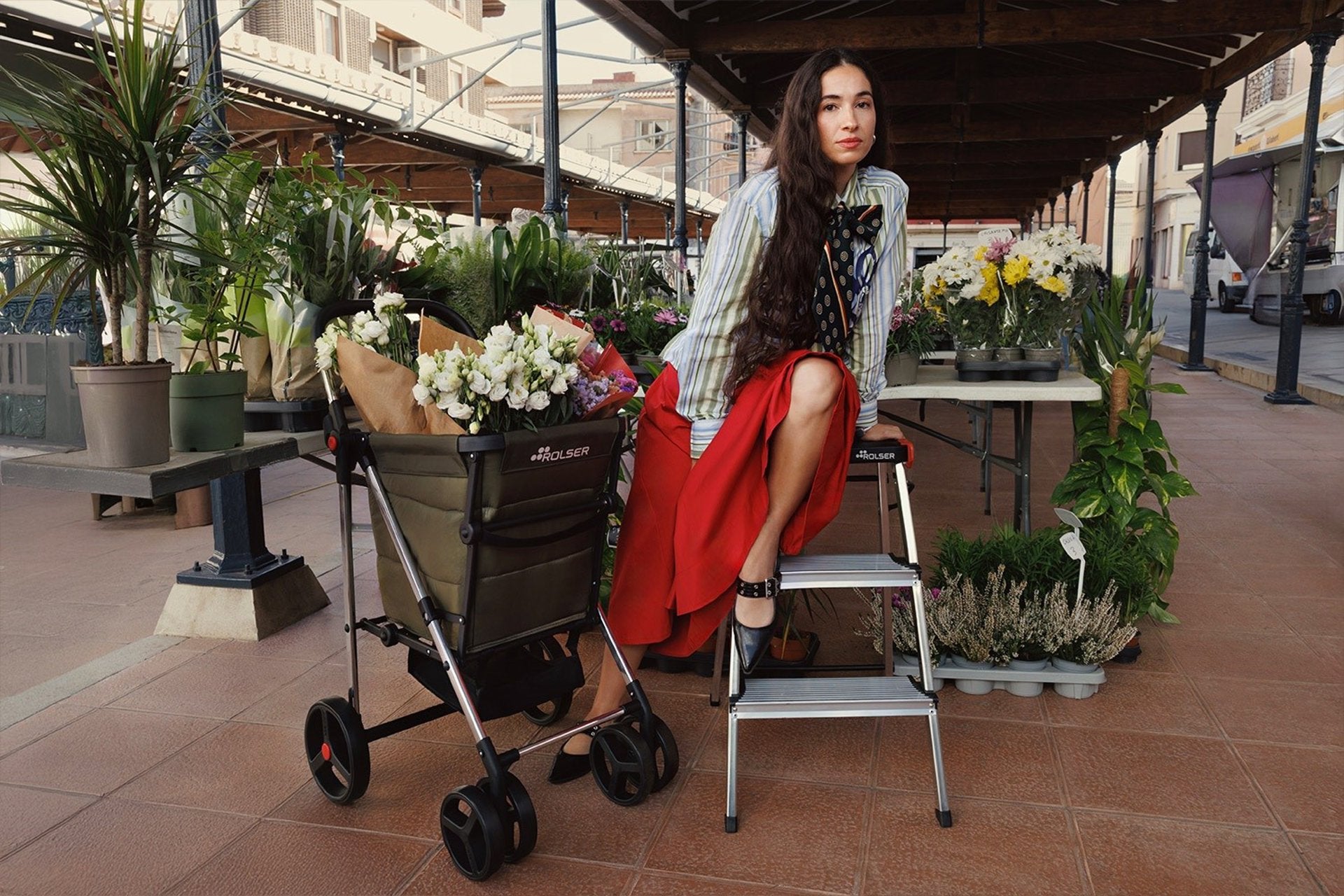 El carro *Rolser s'integra en la vida urbana com una eina de canvi