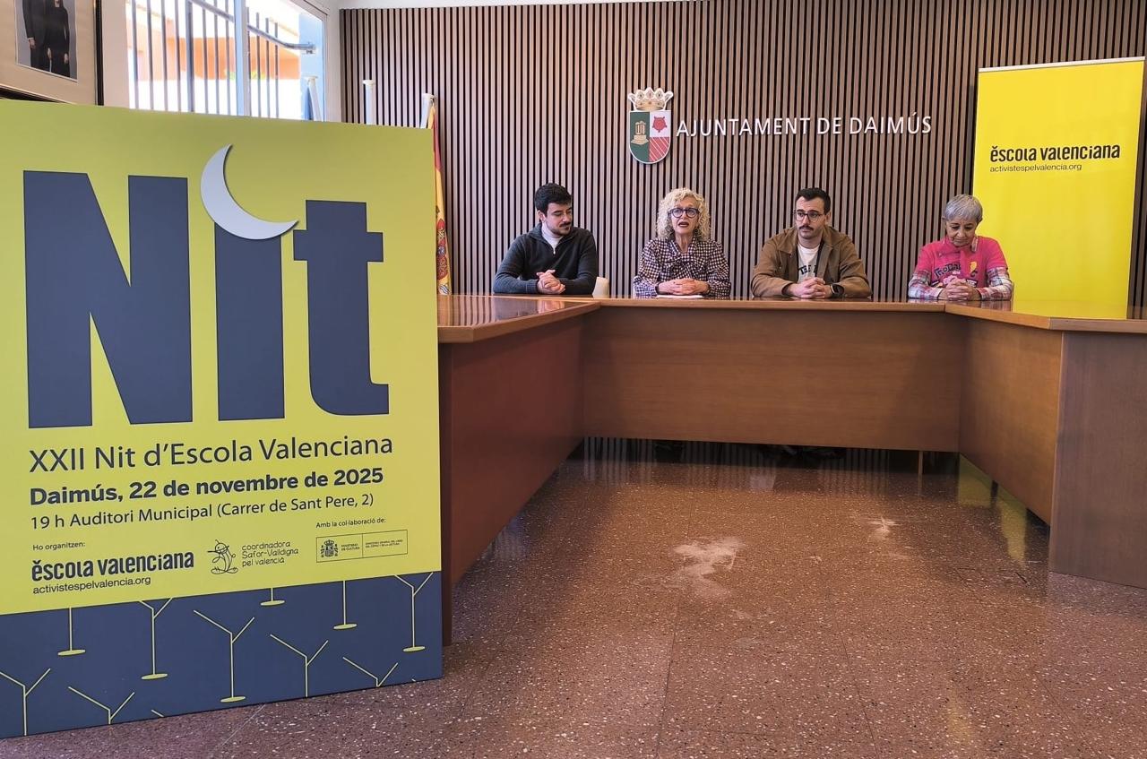 Escola Valenciana presenta la XXII Nit de l'entitat
