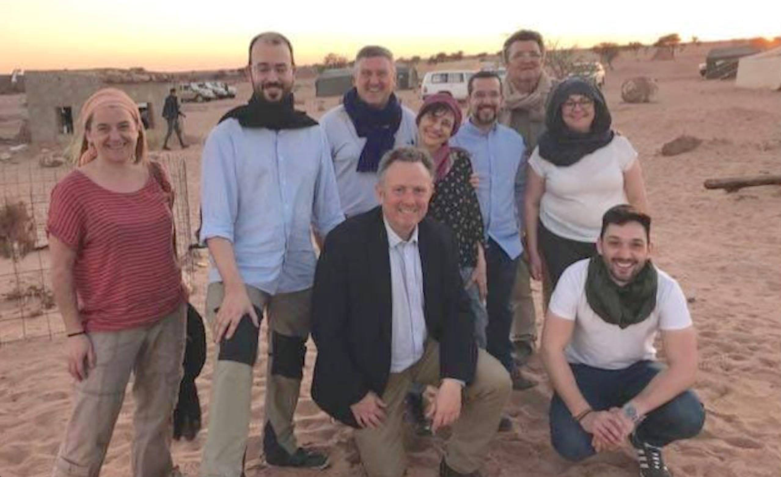 Enric Bataller, al centre de la fotografia